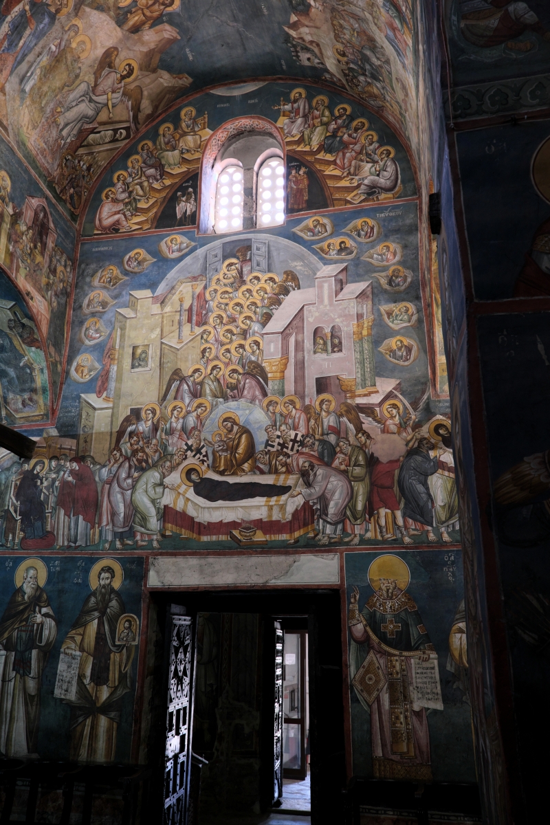 Dormition fresco, Ohrida 2025