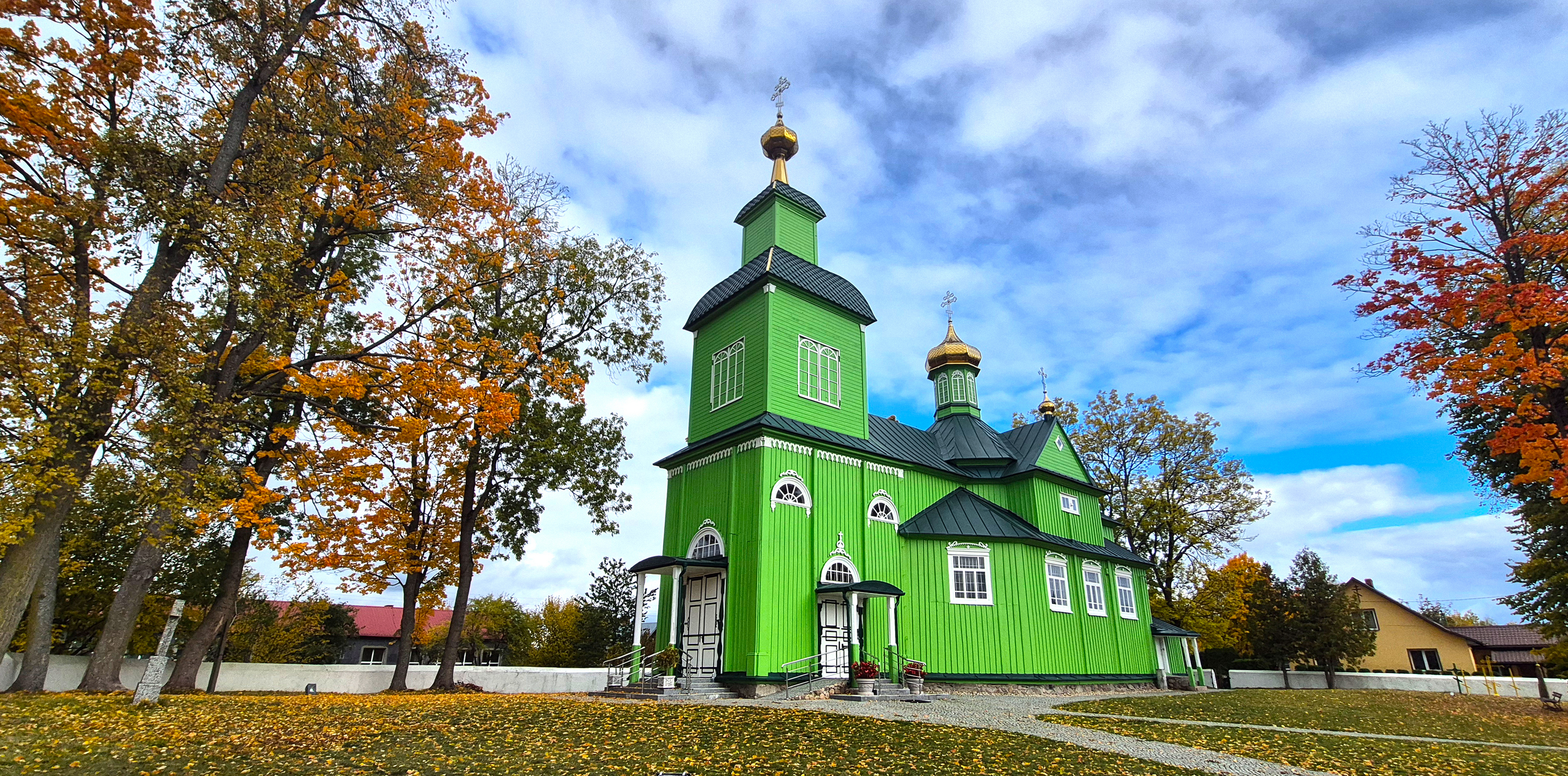 The Orthodox church in Trześcianka