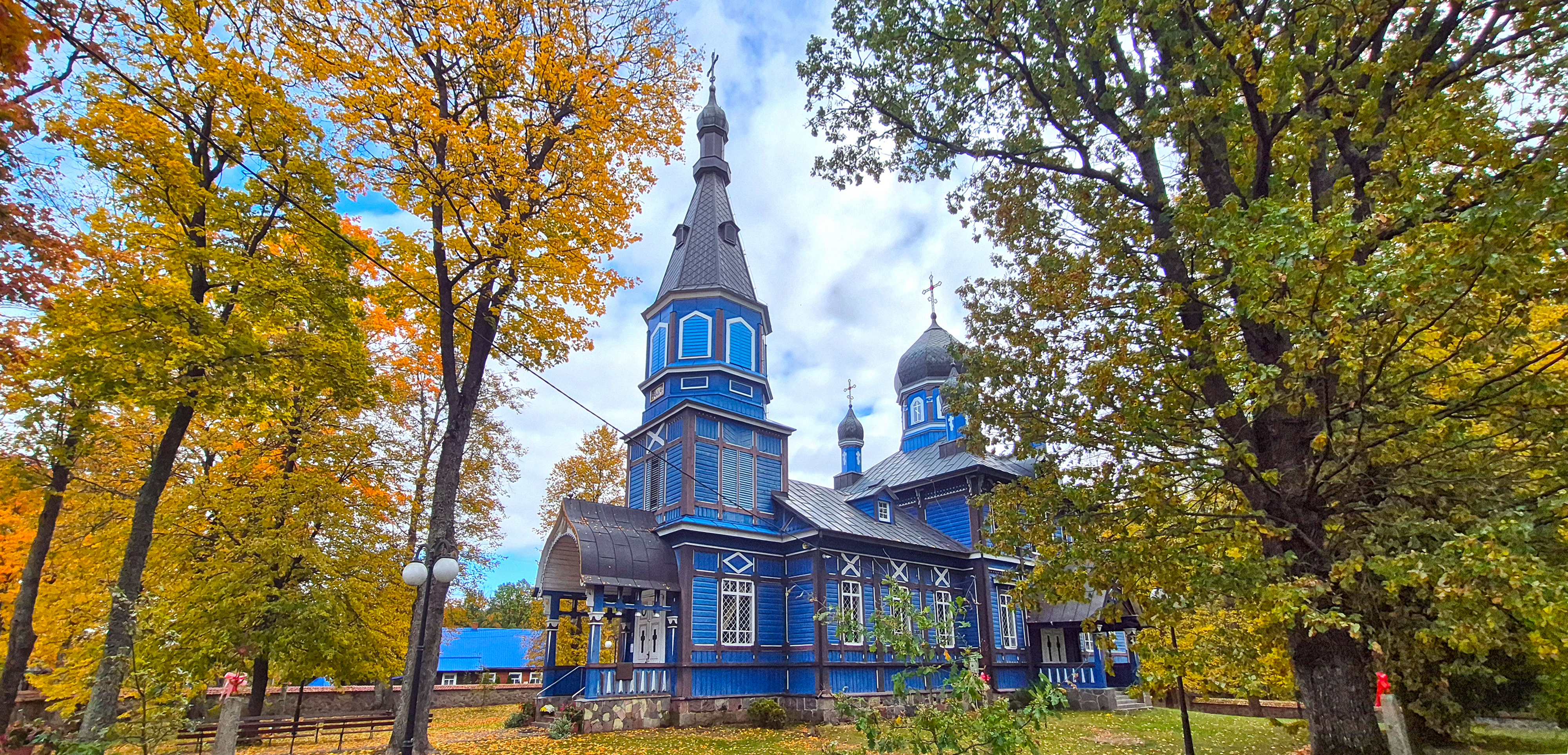 The Orthodox church in Puchły