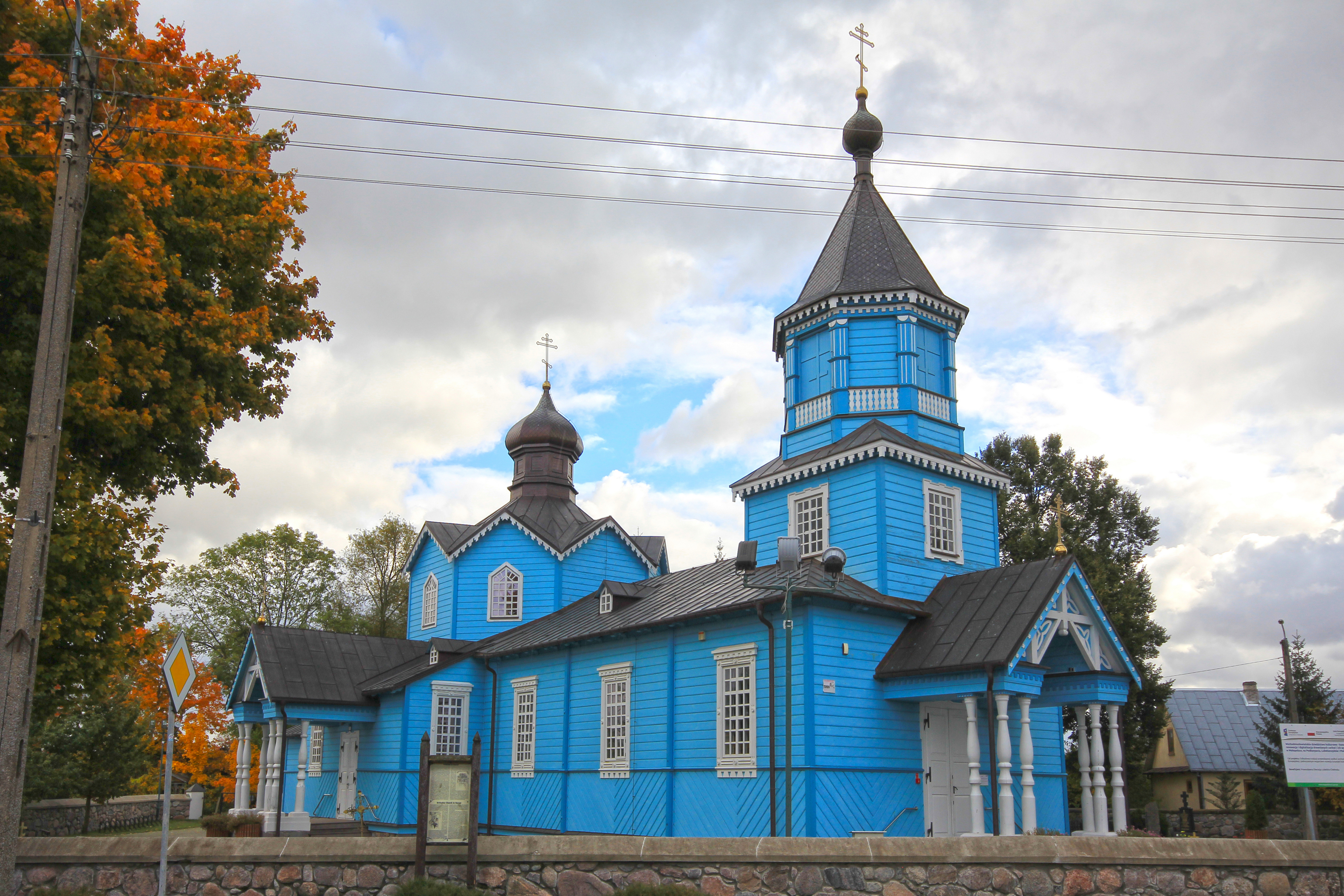 The Orthodox church in Narew