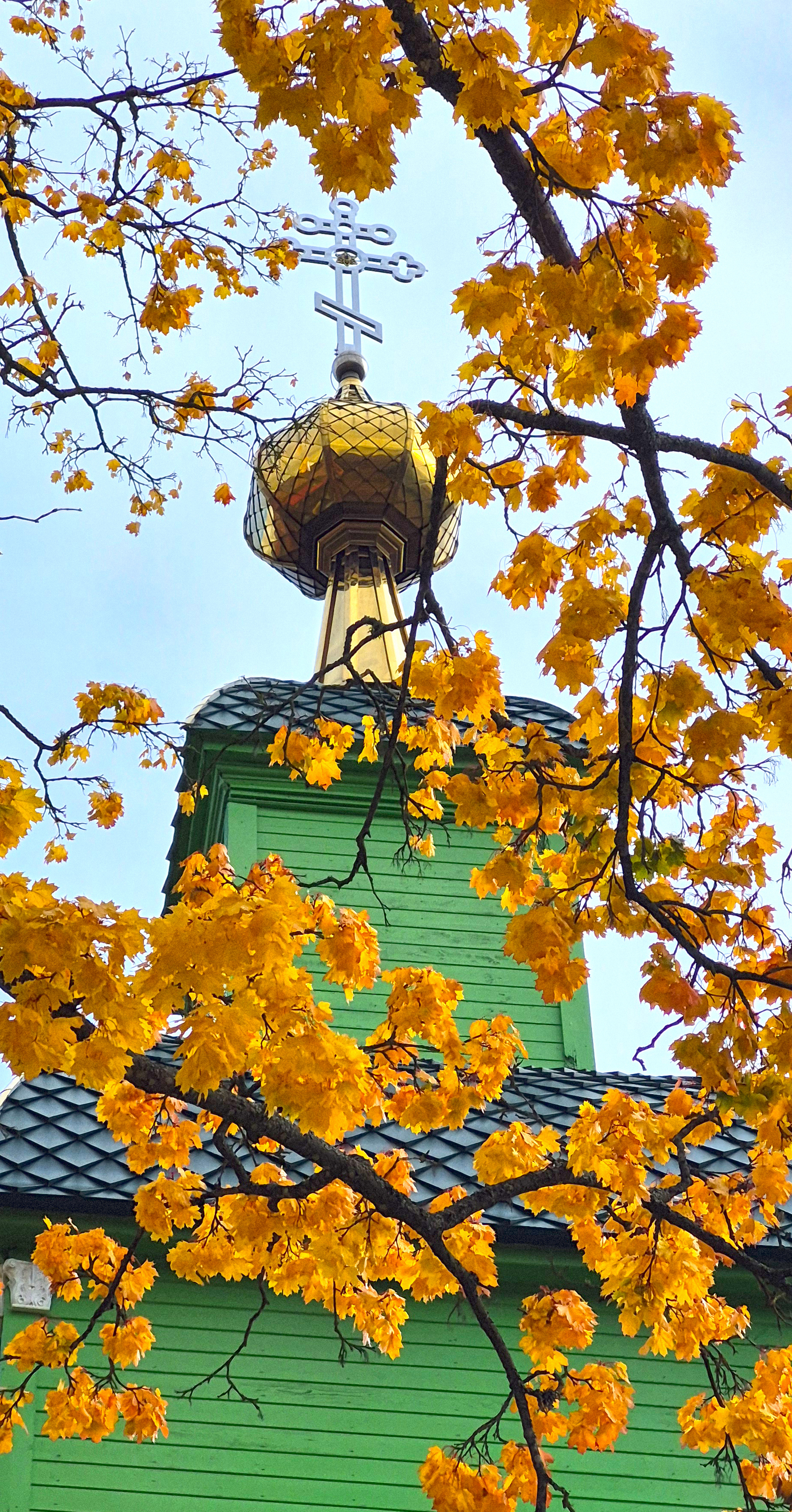 The Orthodox church in Trześcianka