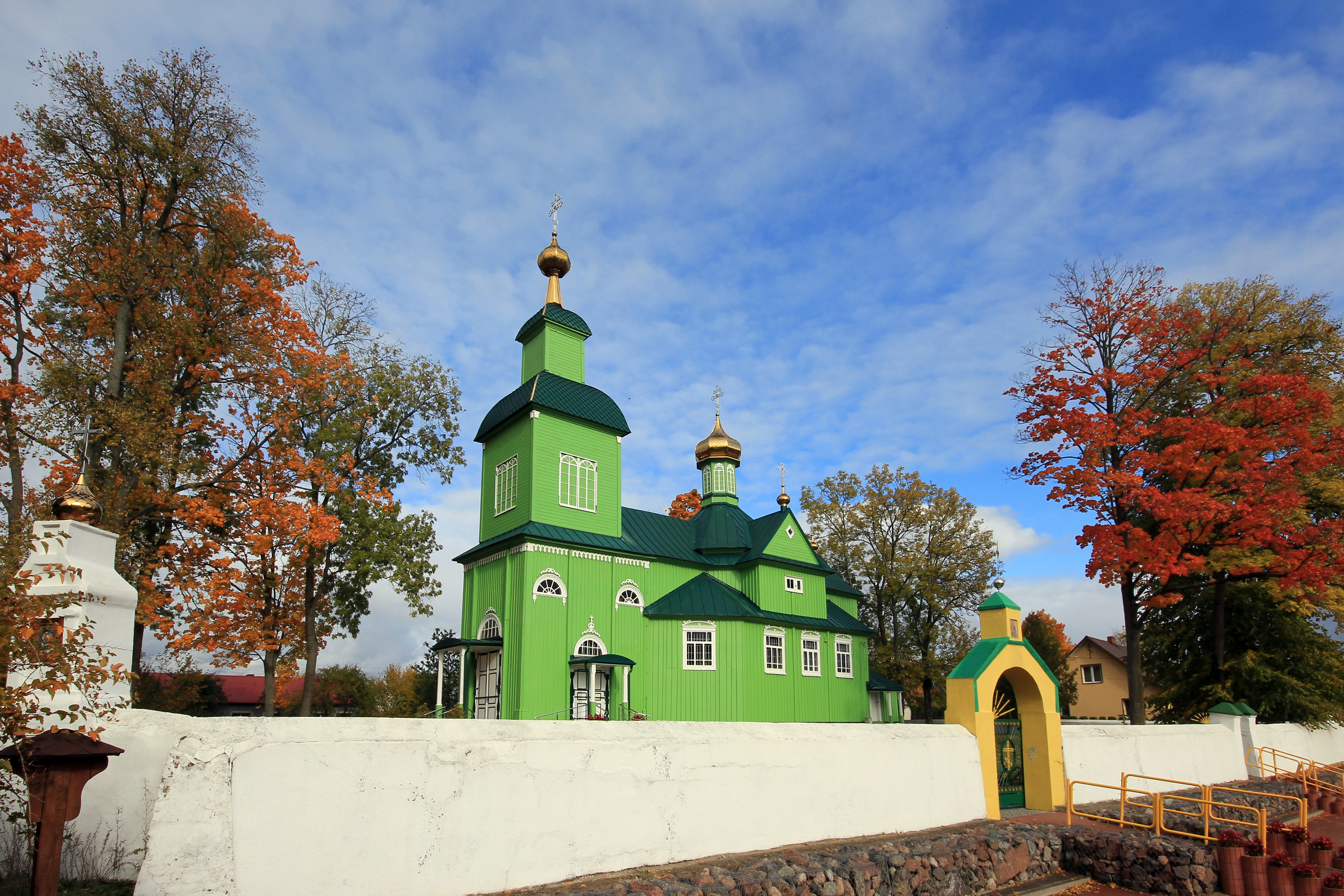 The Orthodox church in Trześcianka