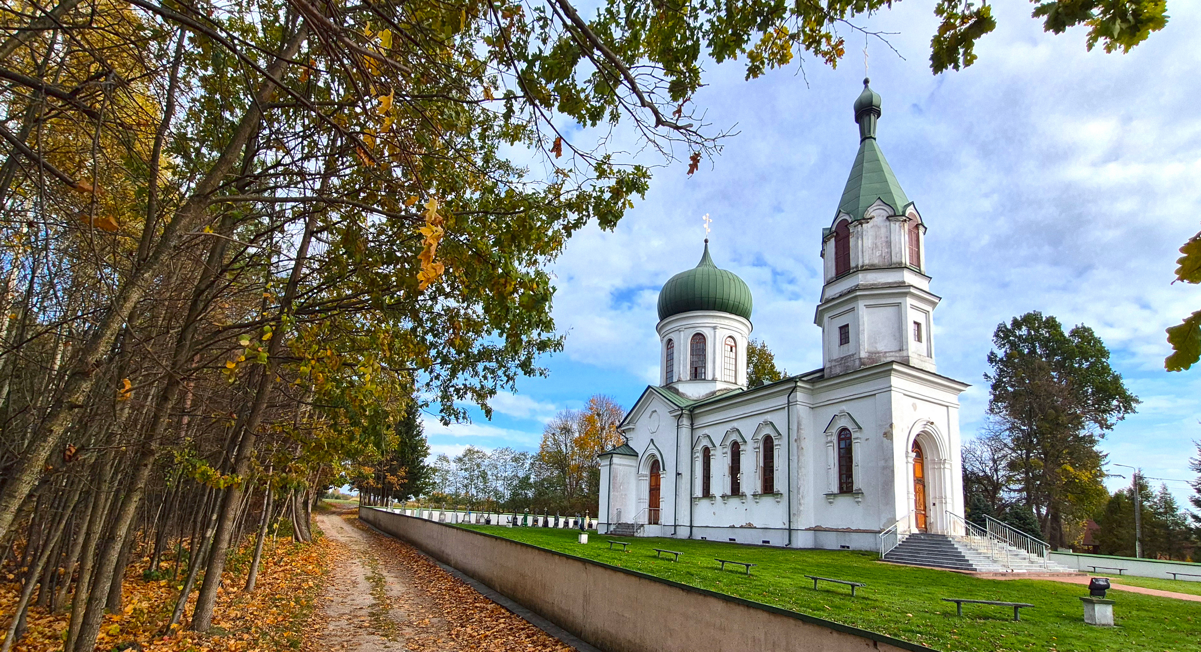 The Orthodox church in Narewka