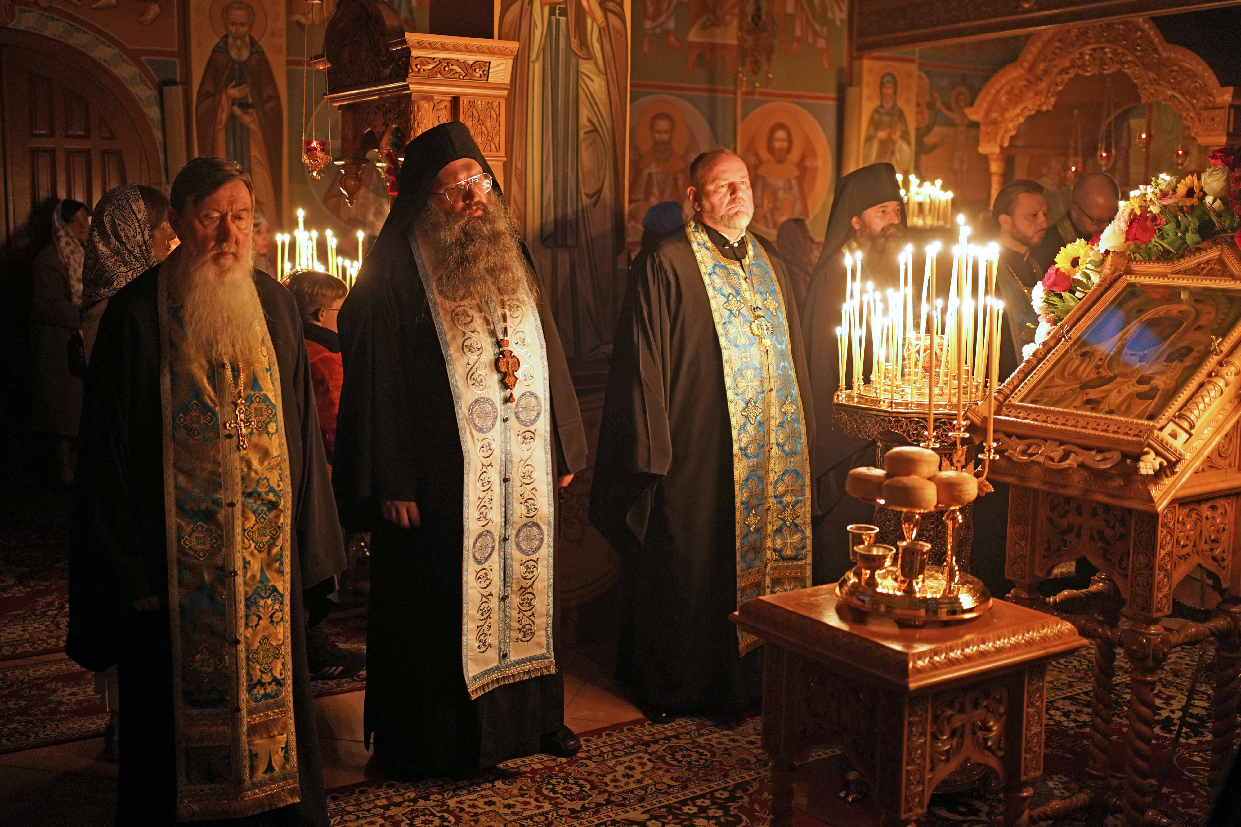 The All-Night Vigil of the feast of Krasnostocka Icon of the Mother of God in Zwierki Convent