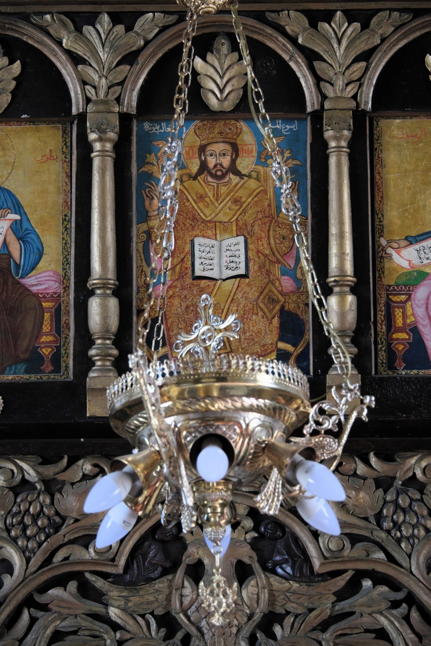 Christ icon in the apostles row - Douma 2025