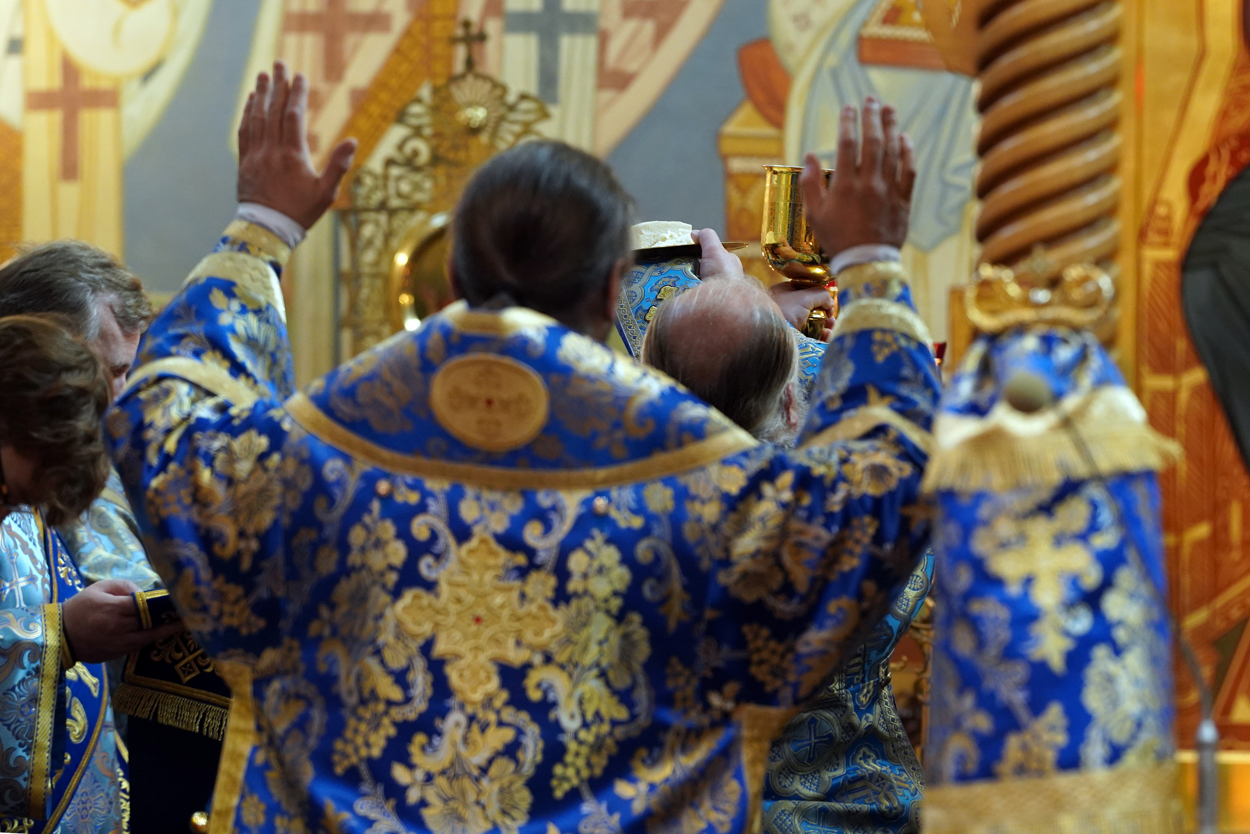 The Divine Liturgy of the feast of Krasnostocka Icon of the Mother of God in Zwierki Convent 
