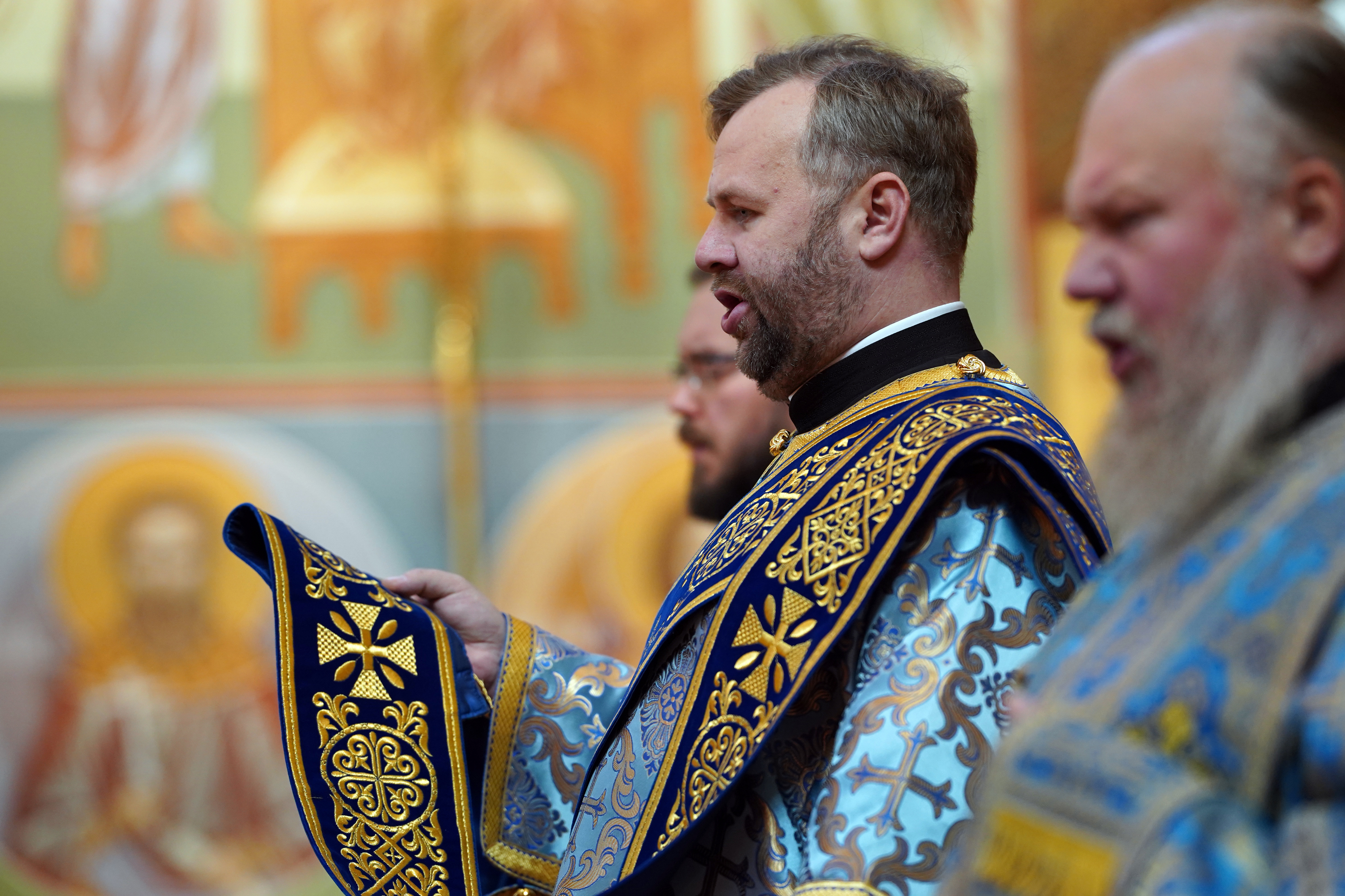The Divine Liturgy of the feast of Krasnostocka Icon of the Mother of God in Zwierki Convent 