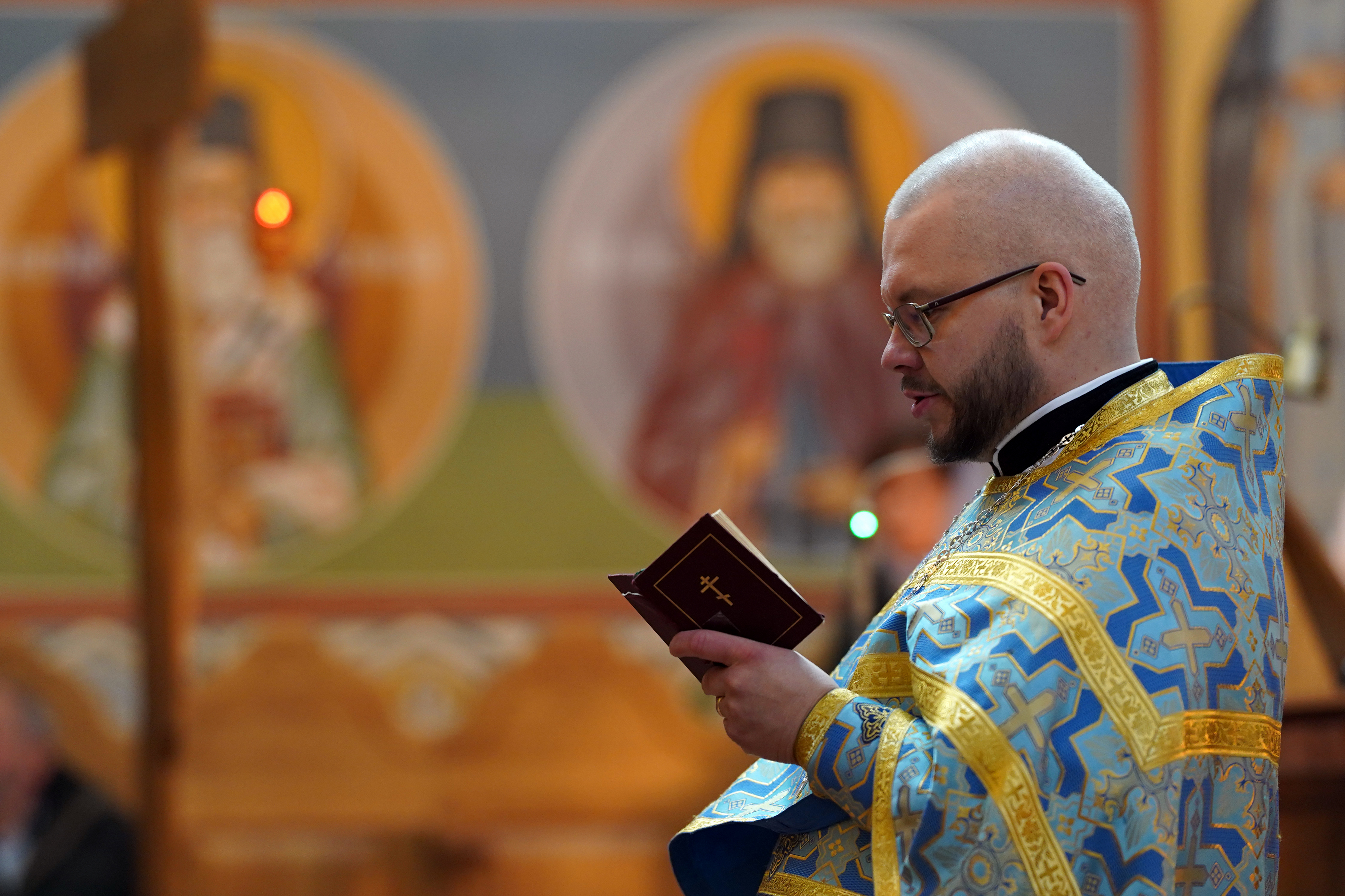 The Divine Liturgy of the feast of Krasnostocka Icon of the Mother of God in Zwierki Convent 