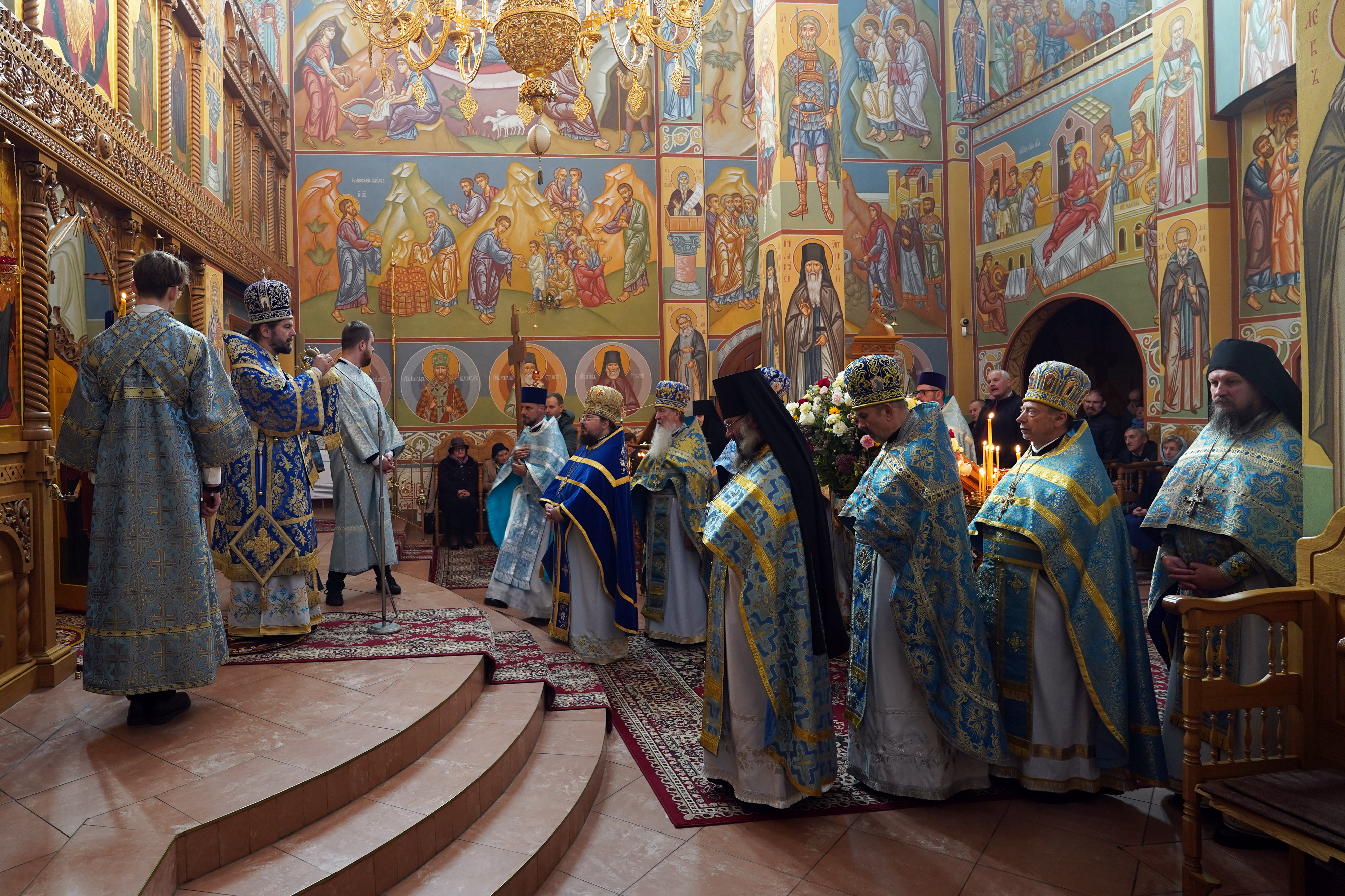The Divine Liturgy of the feast of Krasnostocka Icon of the Mother of God in Zwierki Convent