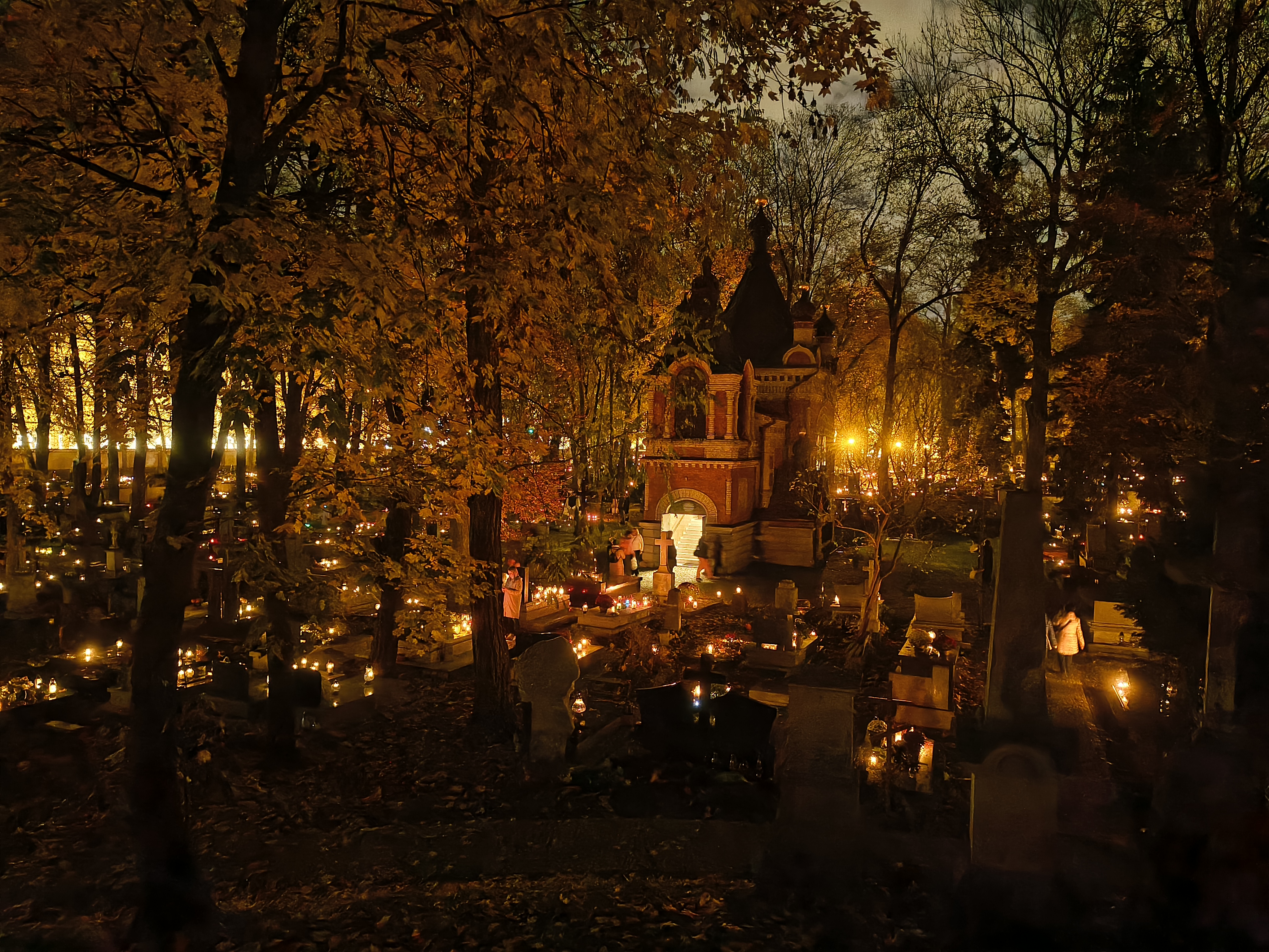 Cerkiew na cmentarzu w Lublinie 