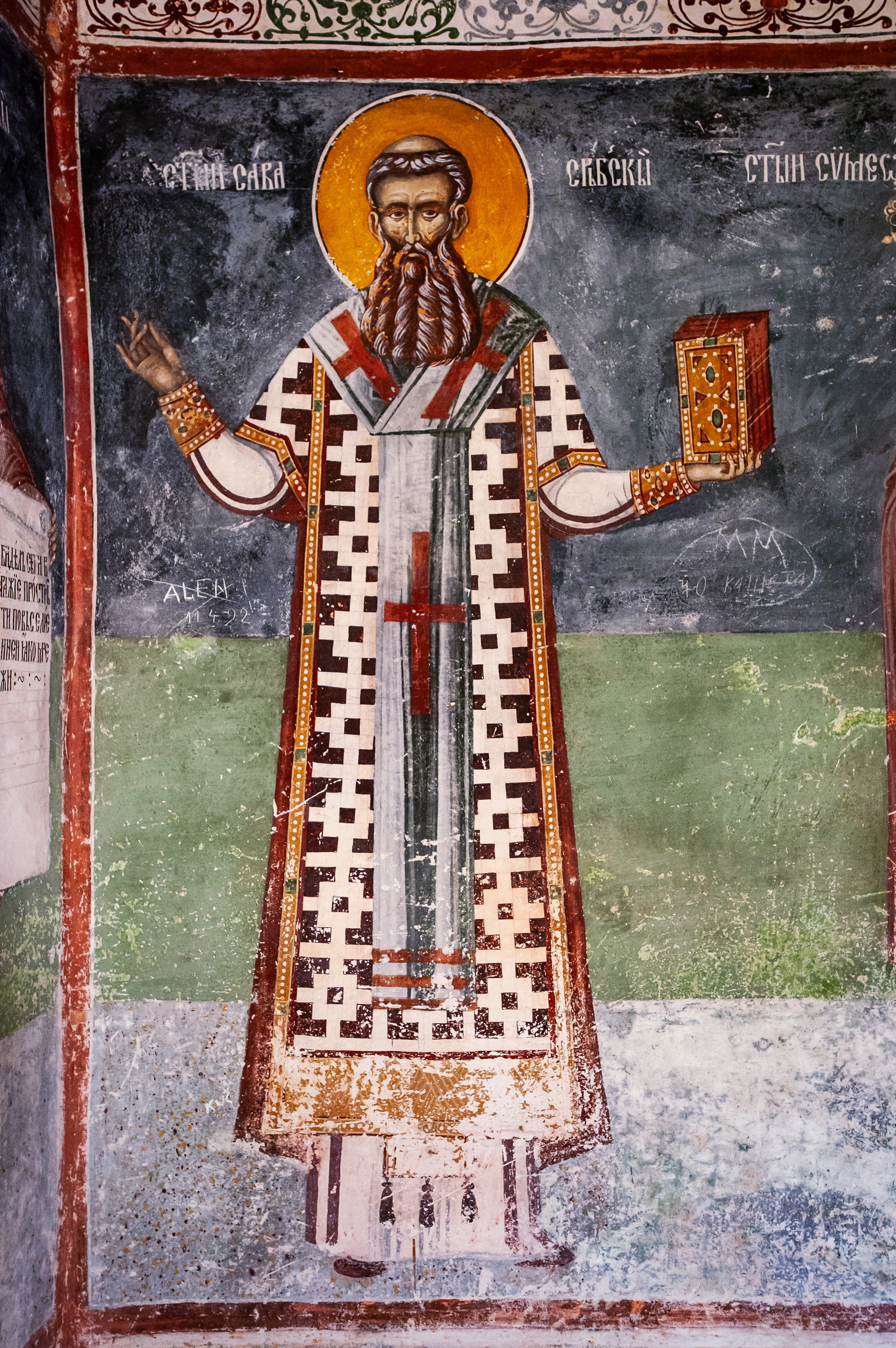 St. Sava, first Archbishop of Serbia, Monastery Morača