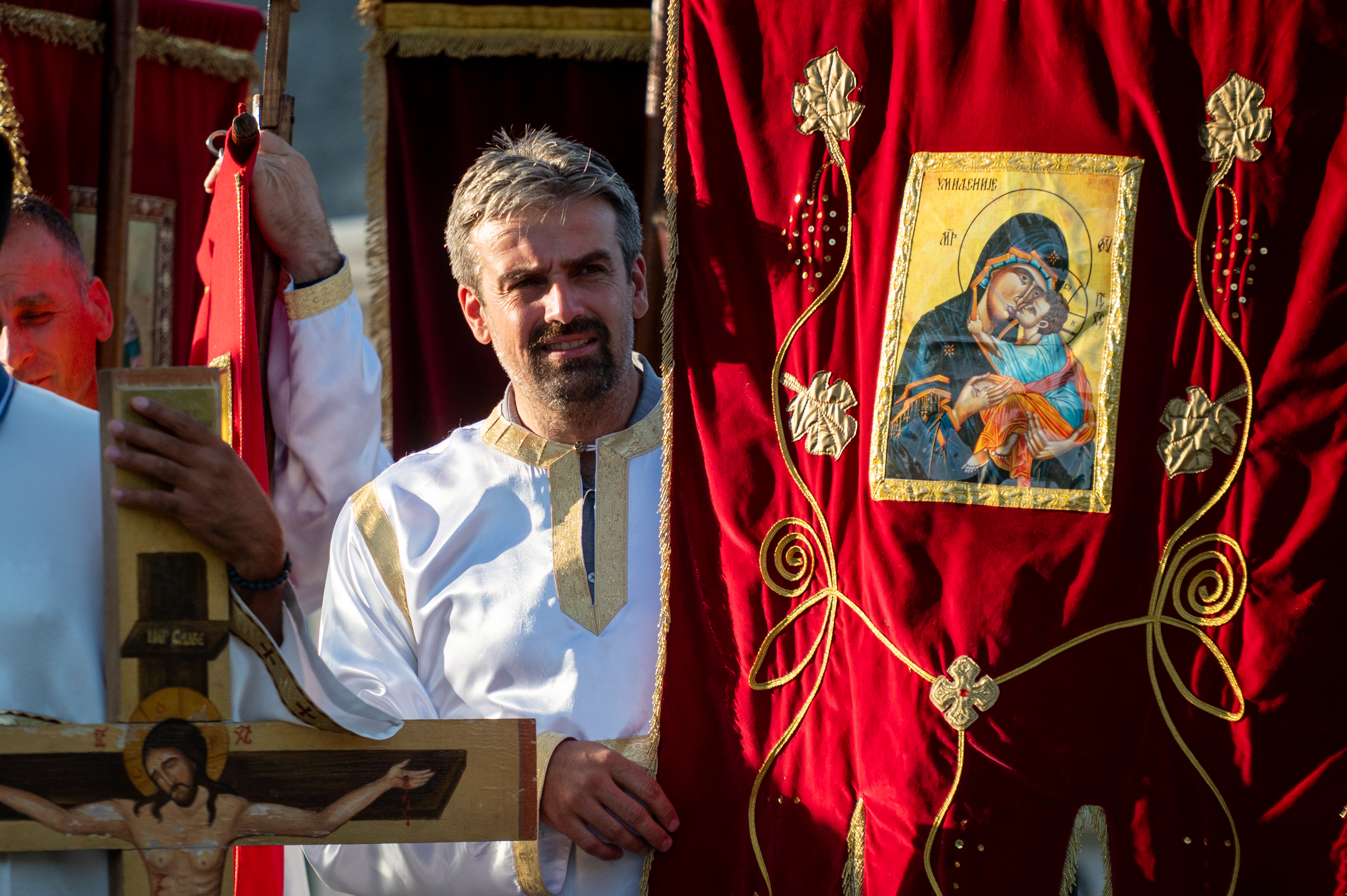 Solemn procession on Dormition feast in Kolašin