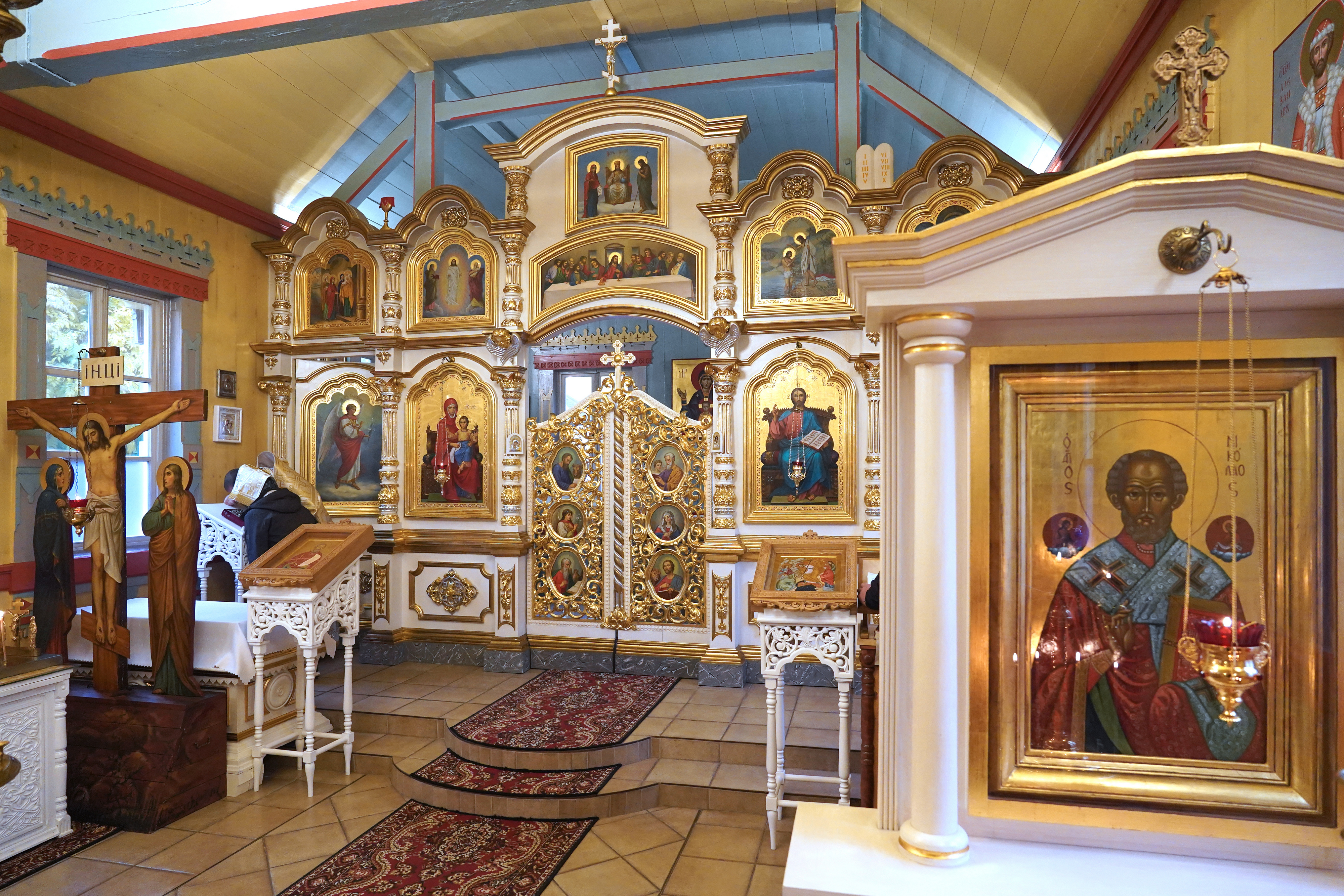 The Orthodox church in Ciechocinek