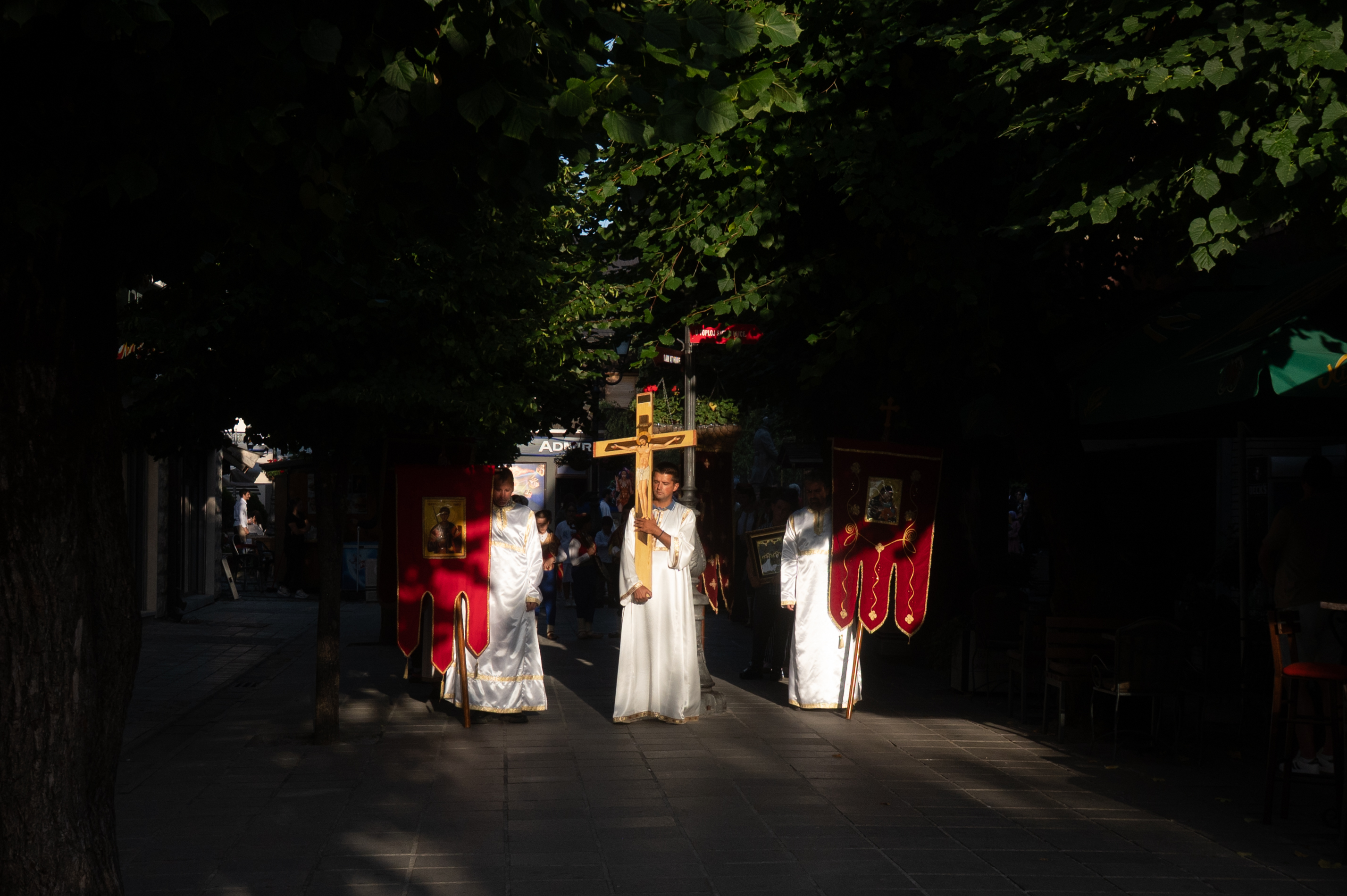 Solemn procession on Dormition feast in Kolašin
