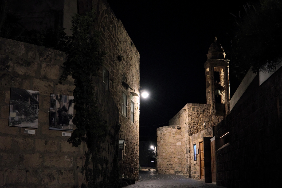 Cerkiew Władczyni Morza w Batrun wieczorem, 2025