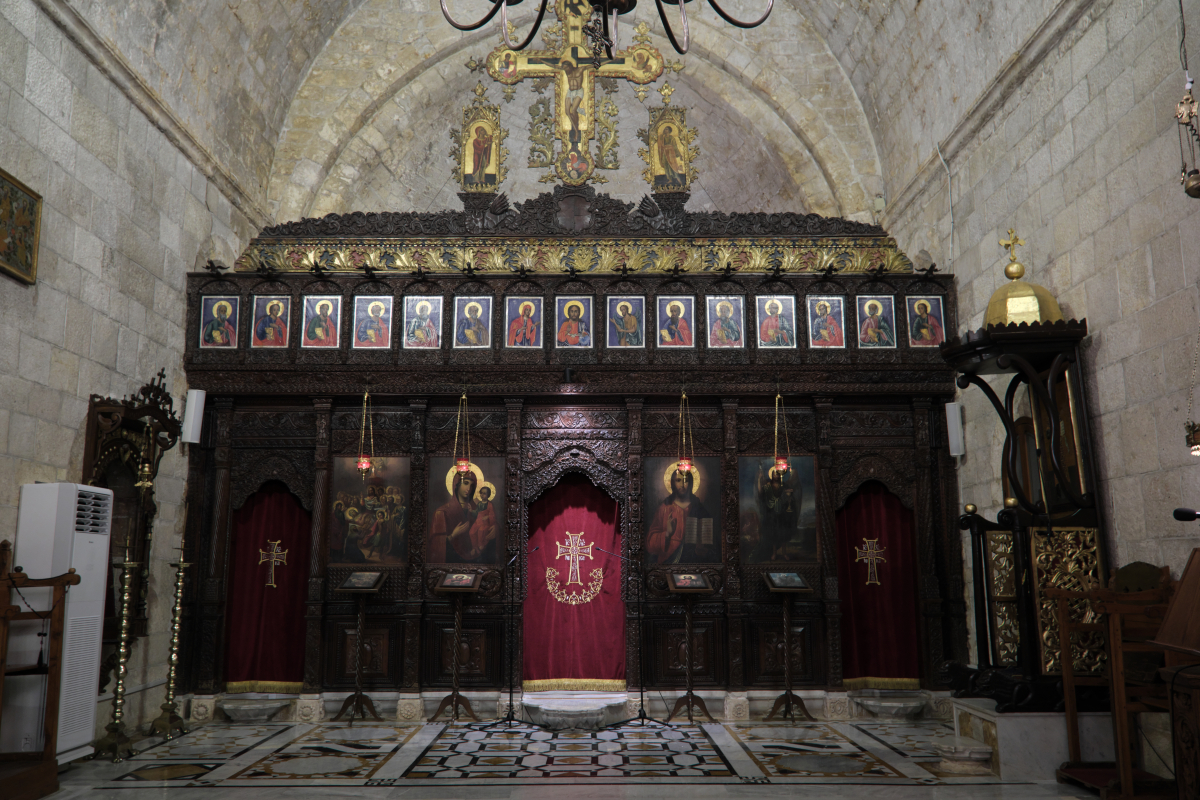Ikonostas w Balamand, 2025