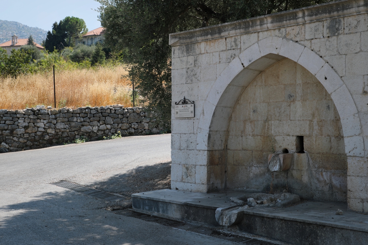 Stara studnia i cerkiew w tle - prawosławne miasteczko Douma 2025