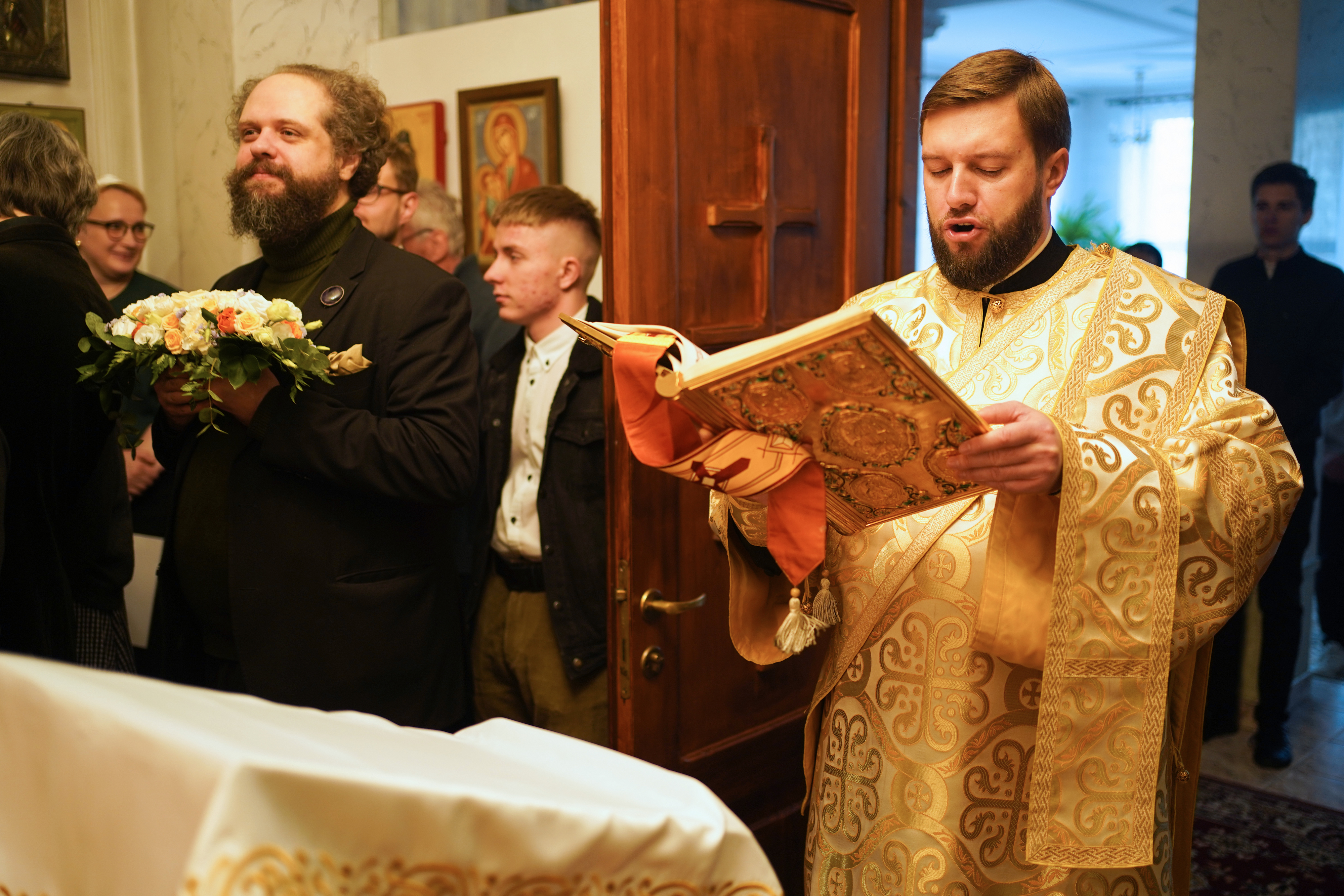 St. Michael the Archangel feast in St. Michael the Archangel Metropolitan chapel in Warsaw