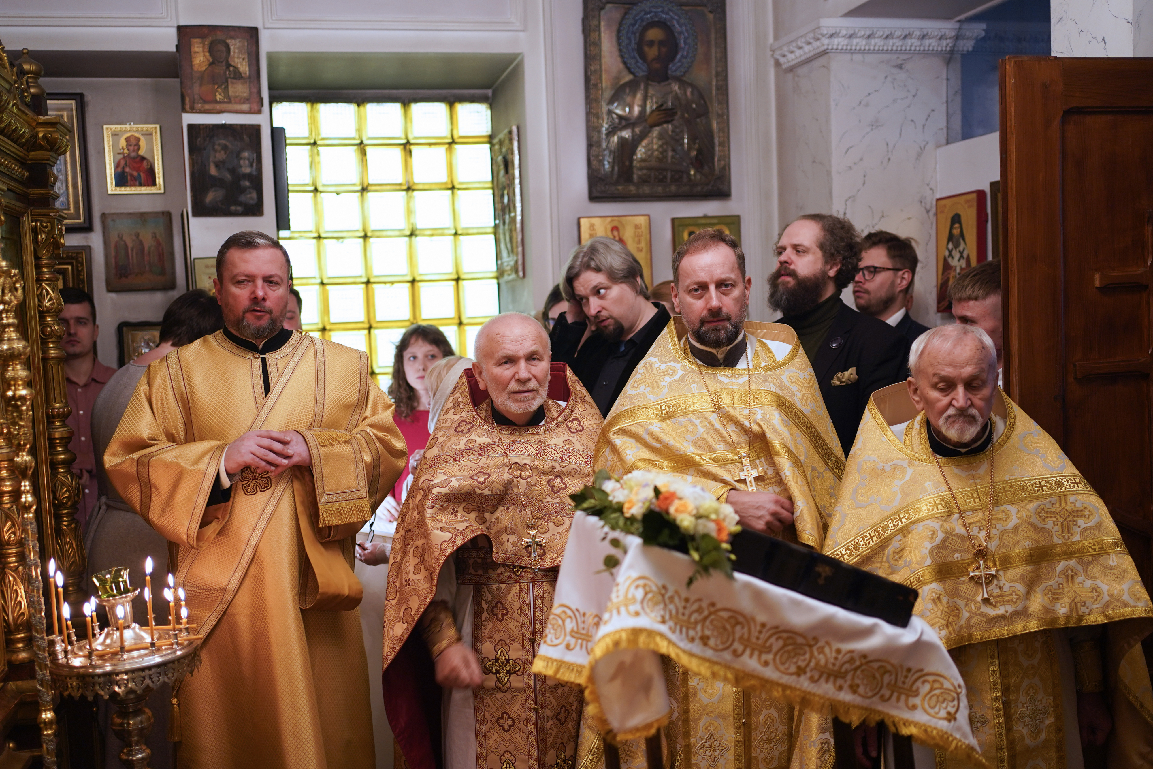 St. Michael the Archangel feast in St. Michael the Archangel Metropolitan chapel in Warsaw
