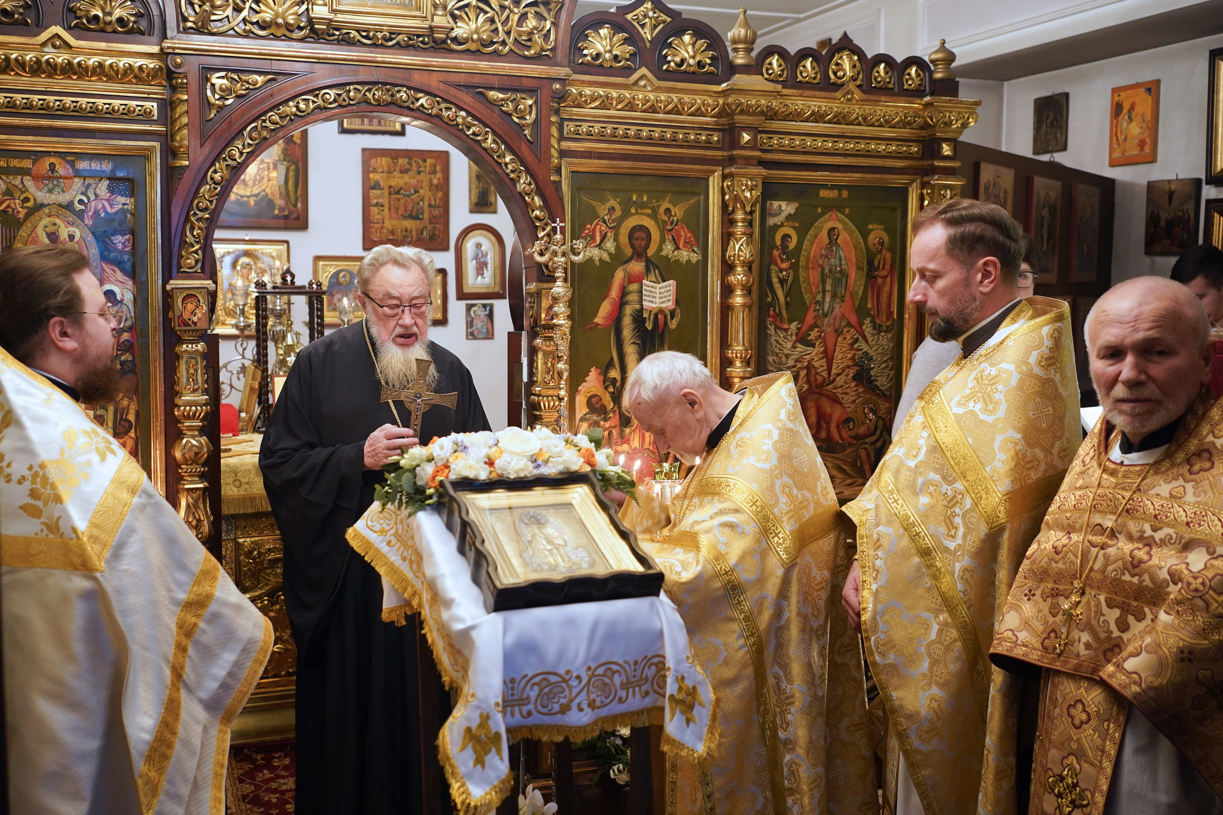 St. Michael the Archangel feast in St. Michael the Archangel Metropolitan chapel in Warsaw