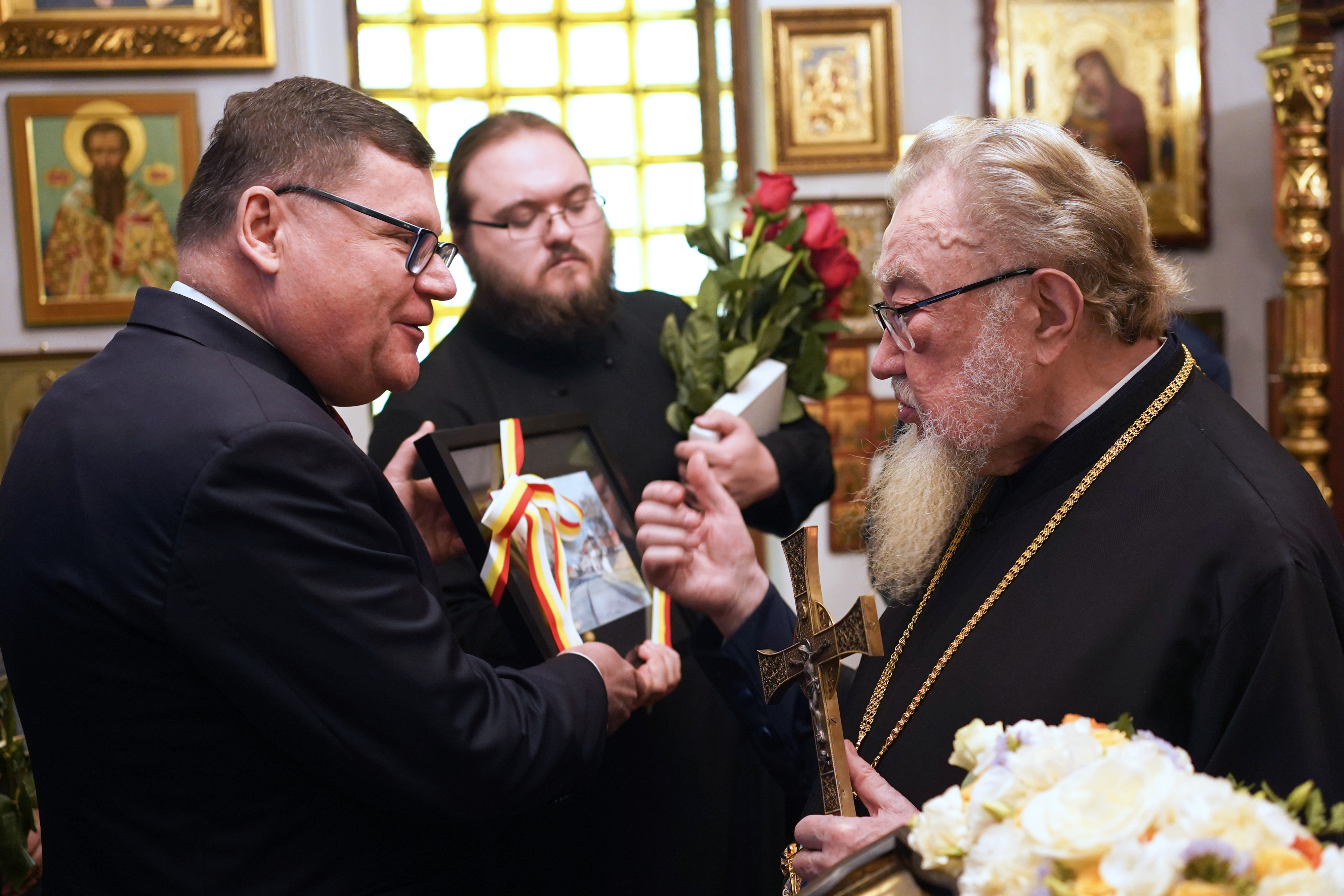 St. Michael the Archangel feast in St. Michael the Archangel Metropolitan chapel in Warsaw