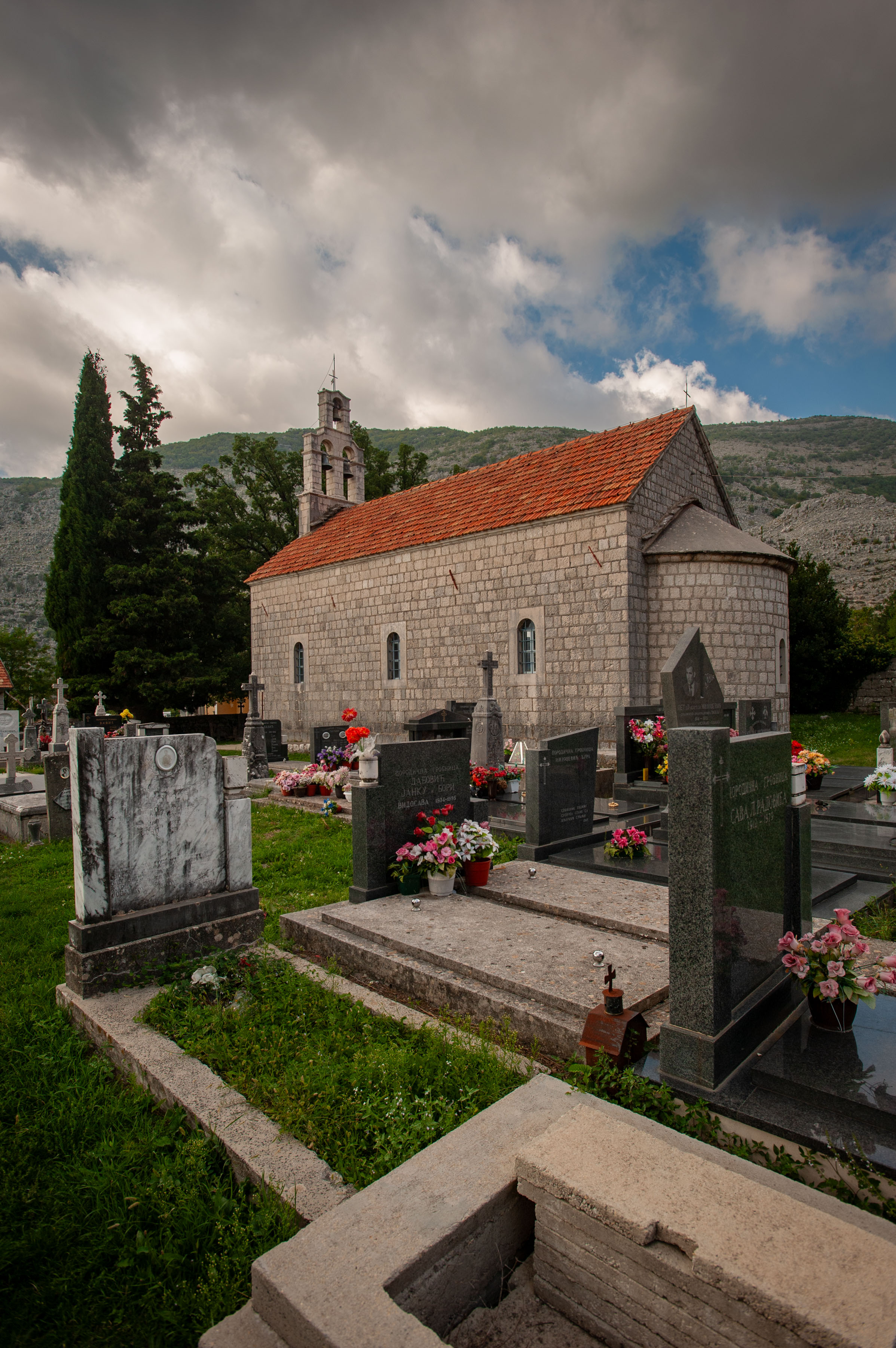 St. Nicholas Church and graveyard, Kruševice, Montenegro