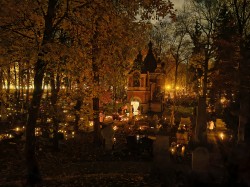 Lublin 
 Cerkiew na cmentarzu w Lublinie 