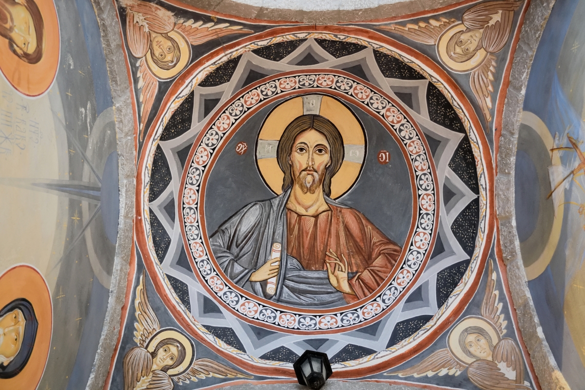 Chrystus - monaster Reževići 2024