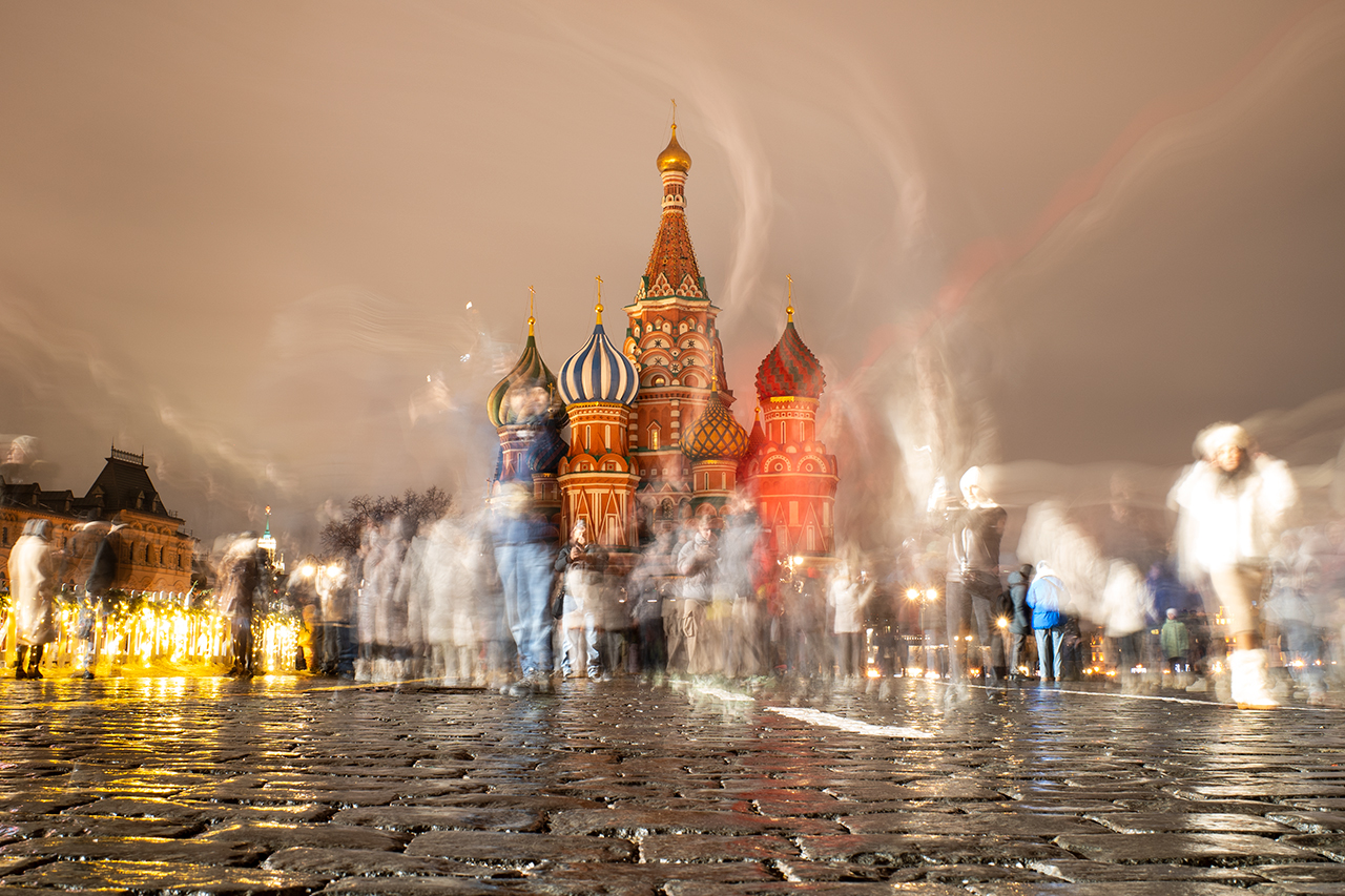 Новогодняя Красная площадь