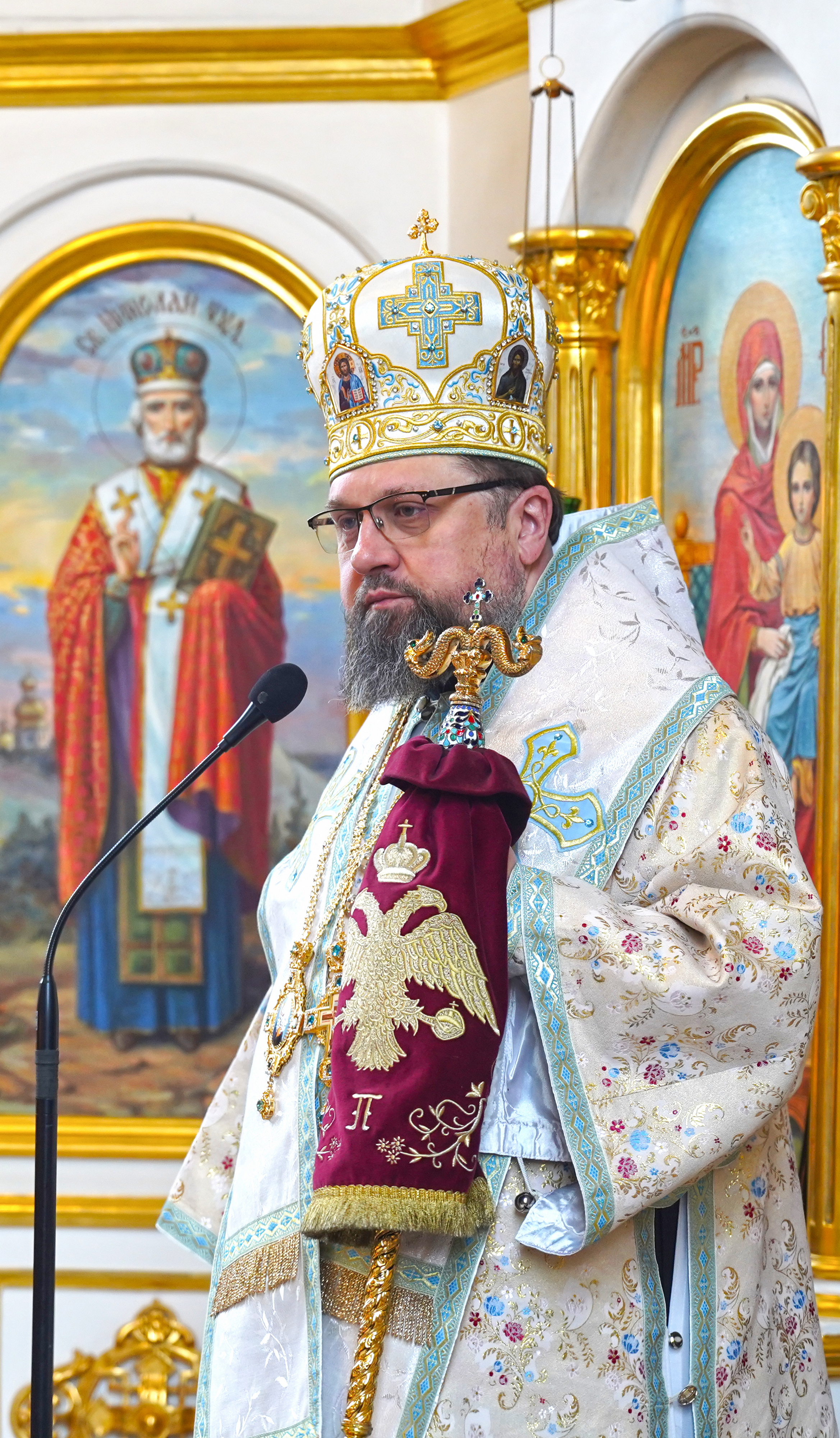 The Divine Liturgy in the Holy Trinity church in Gorlice