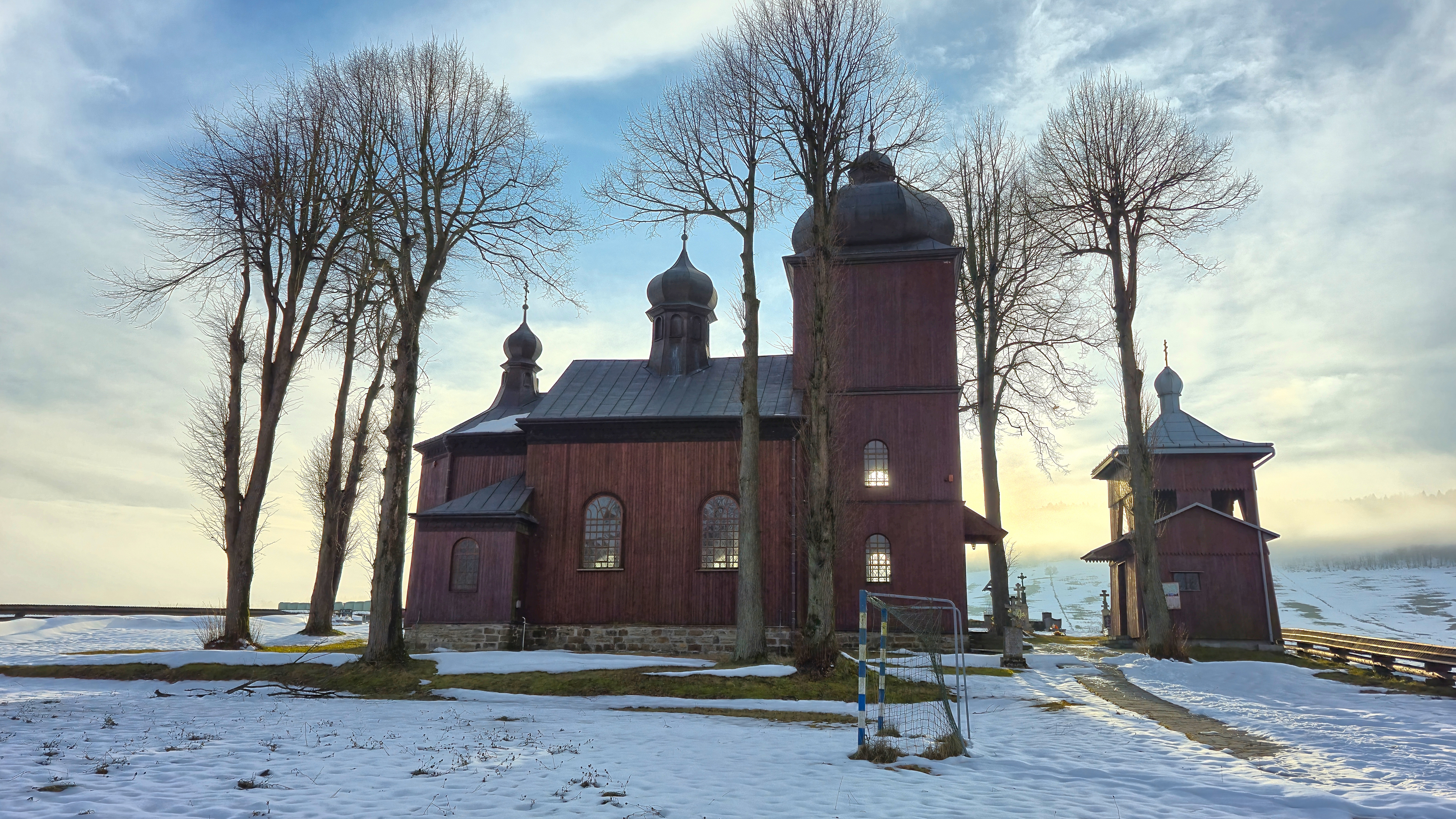 The Orthodox church in Konieczna