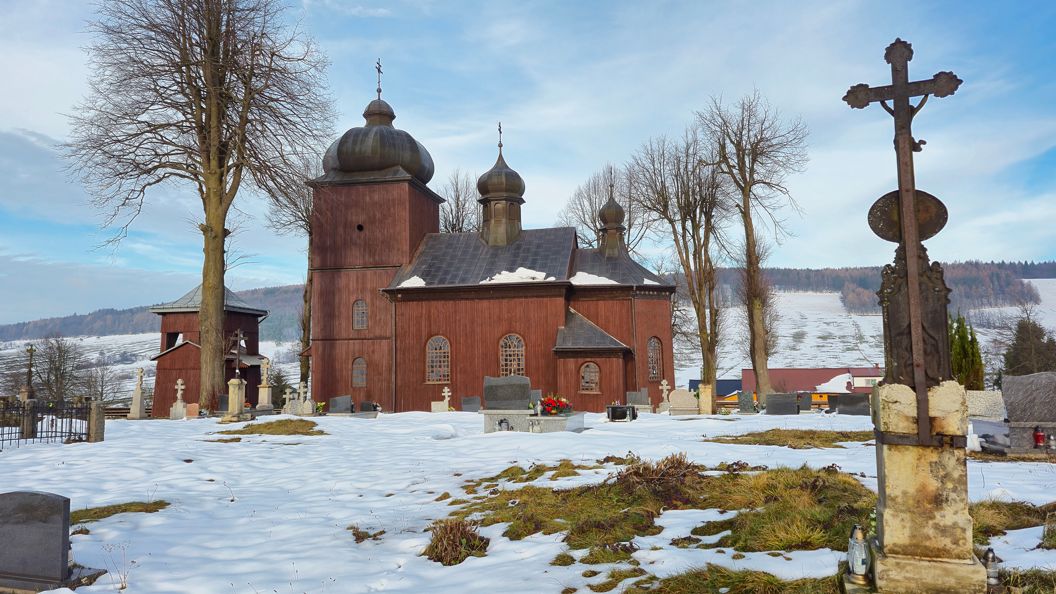 The Orthodox church in Konieczna