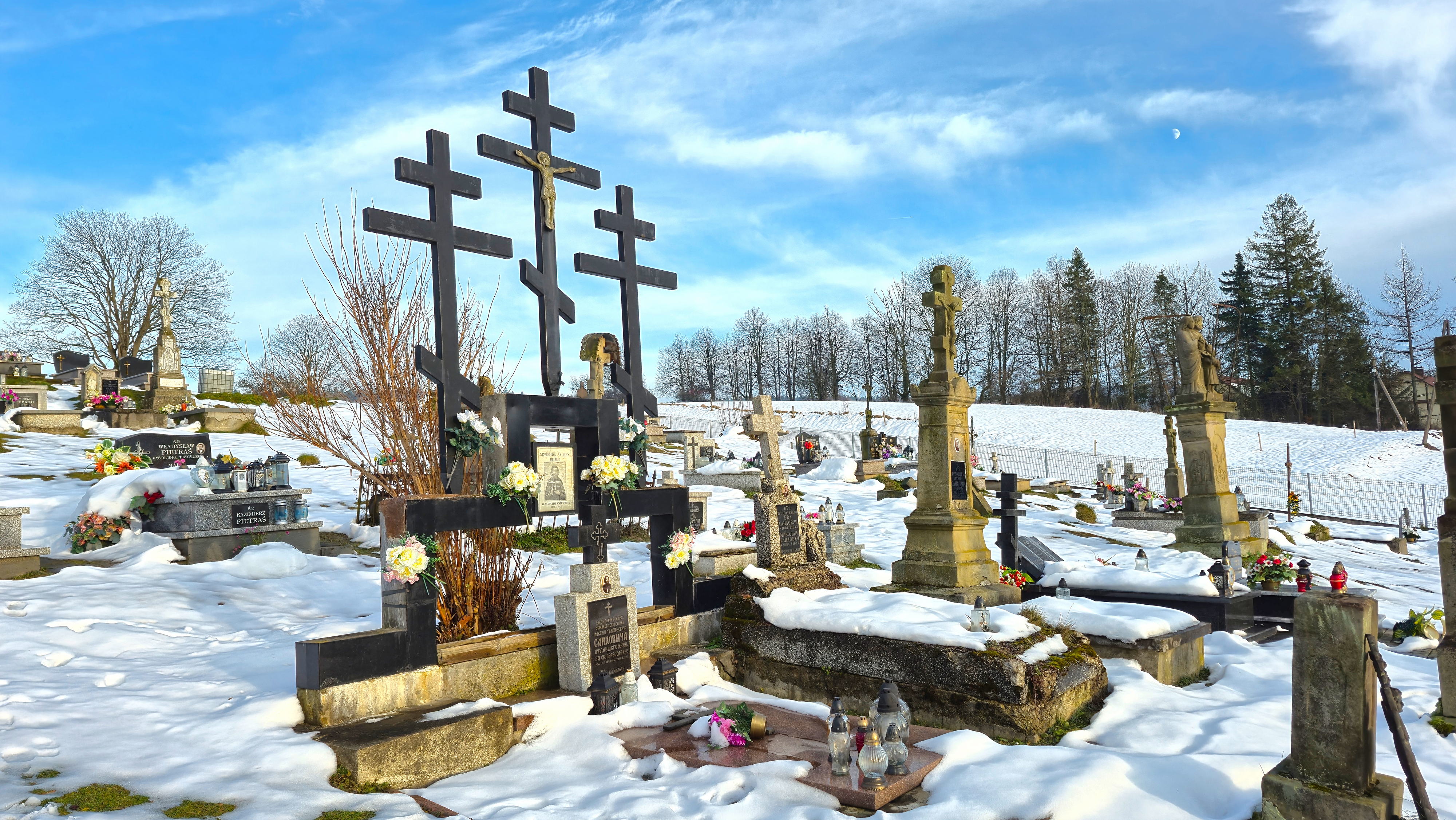 St. Maksym Sandowicz (Gorlicki) grave on Orthodox cementary in Żdynia