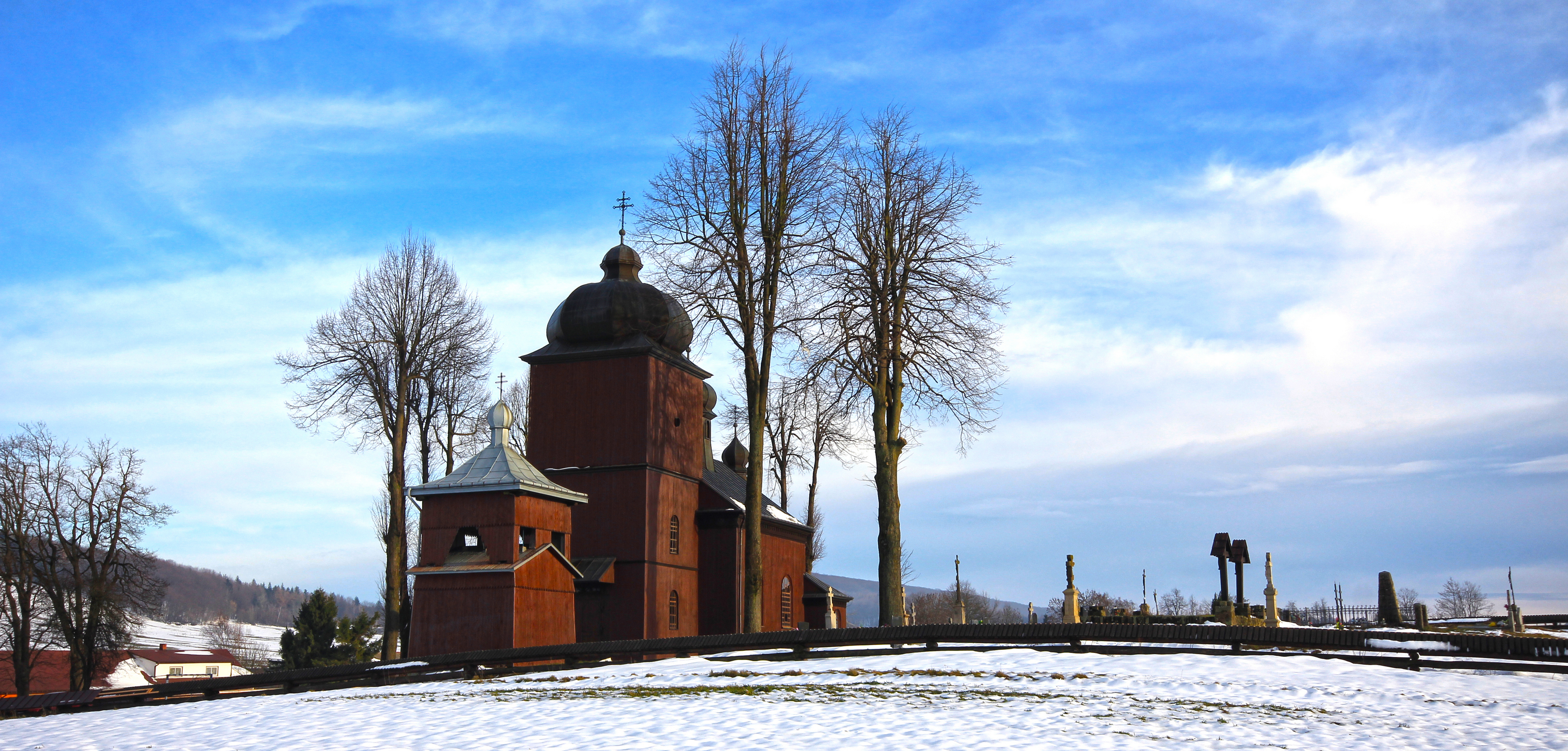 The Orthodox church in Konieczna 