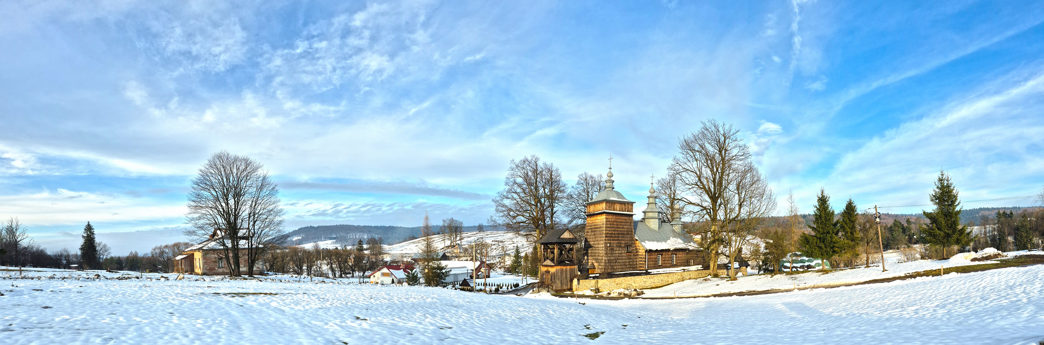 The Orthodox church in Żdynia