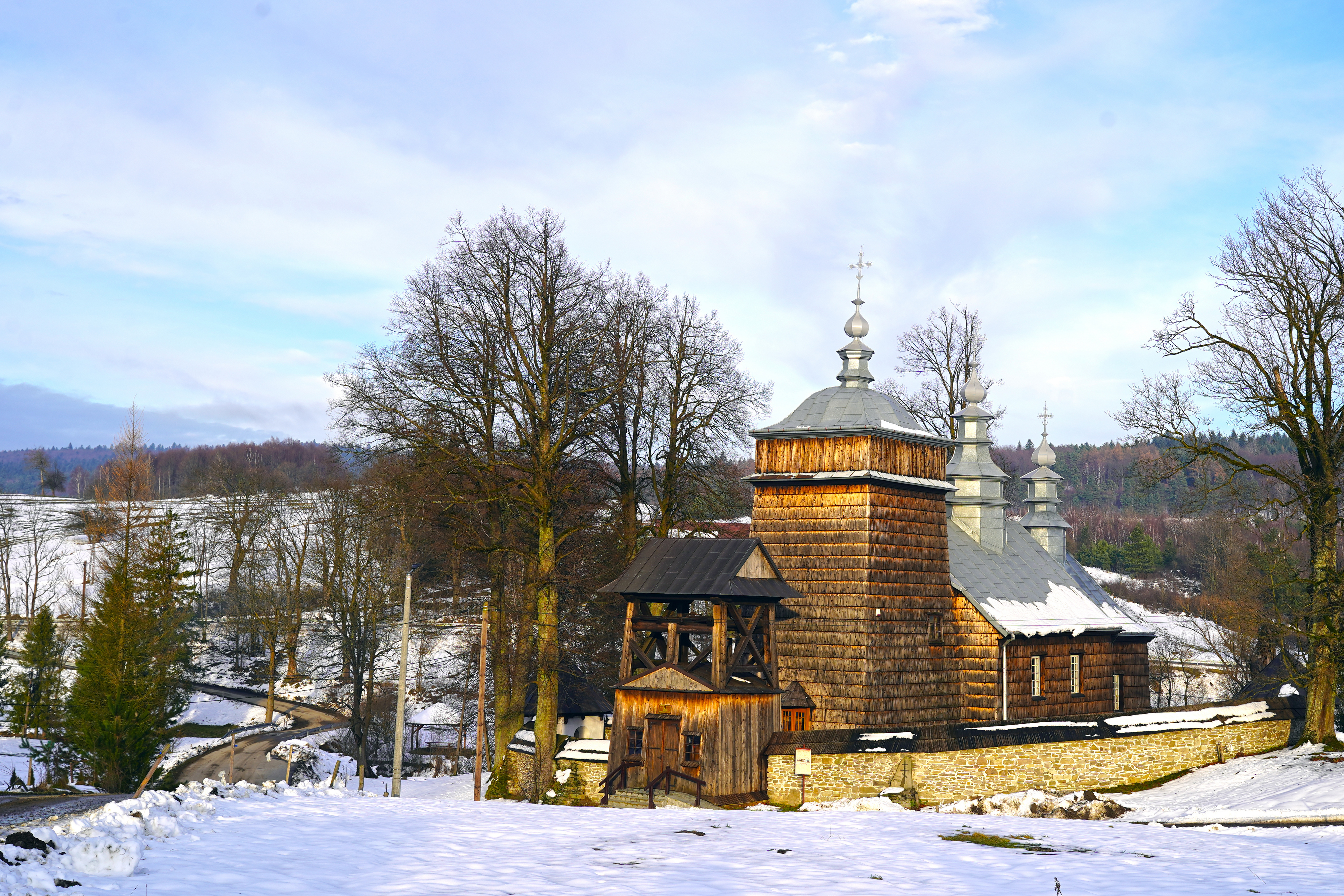 The Orthodox church in Żdynia