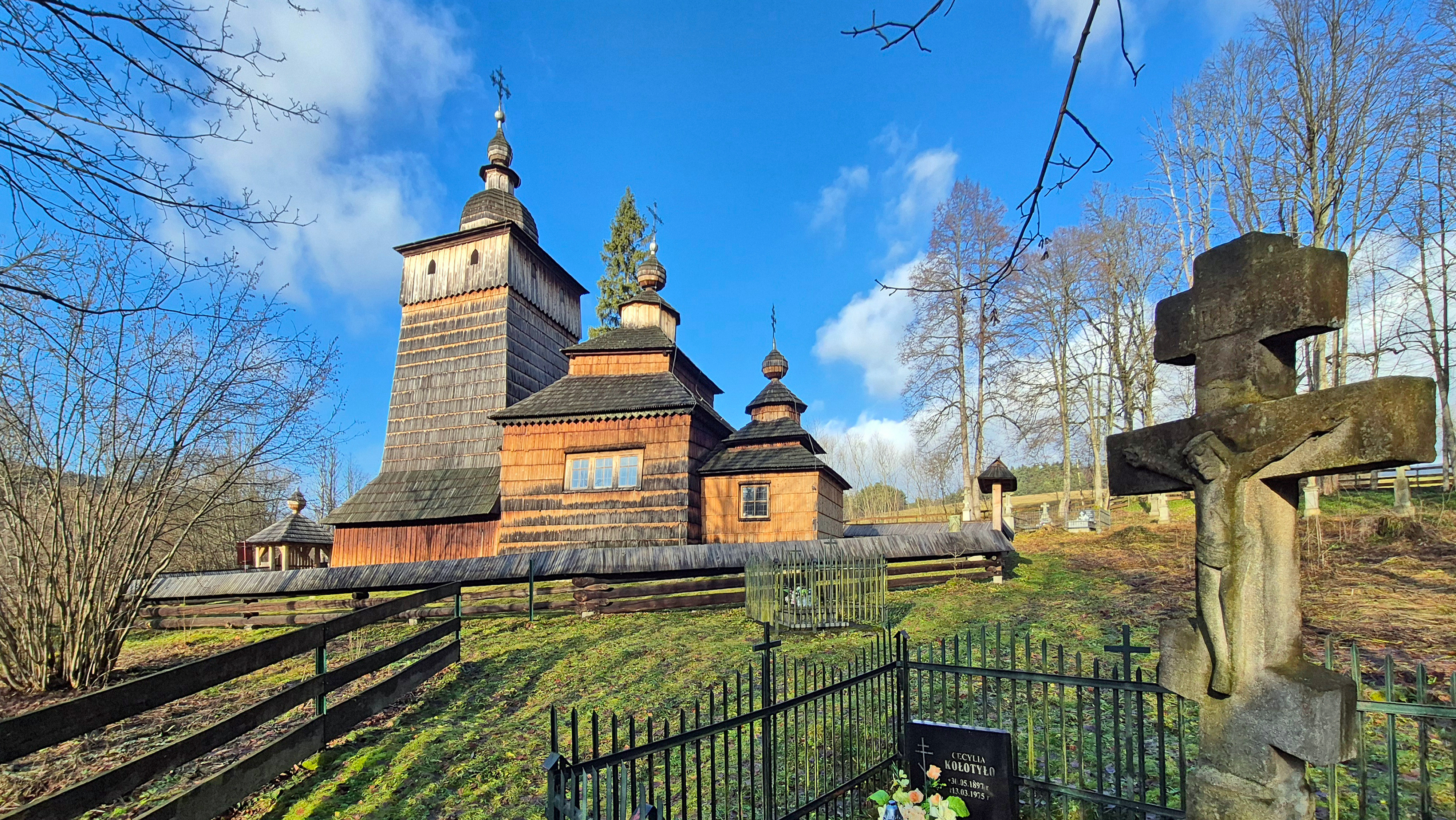 The Orthodox church in Wołowiec