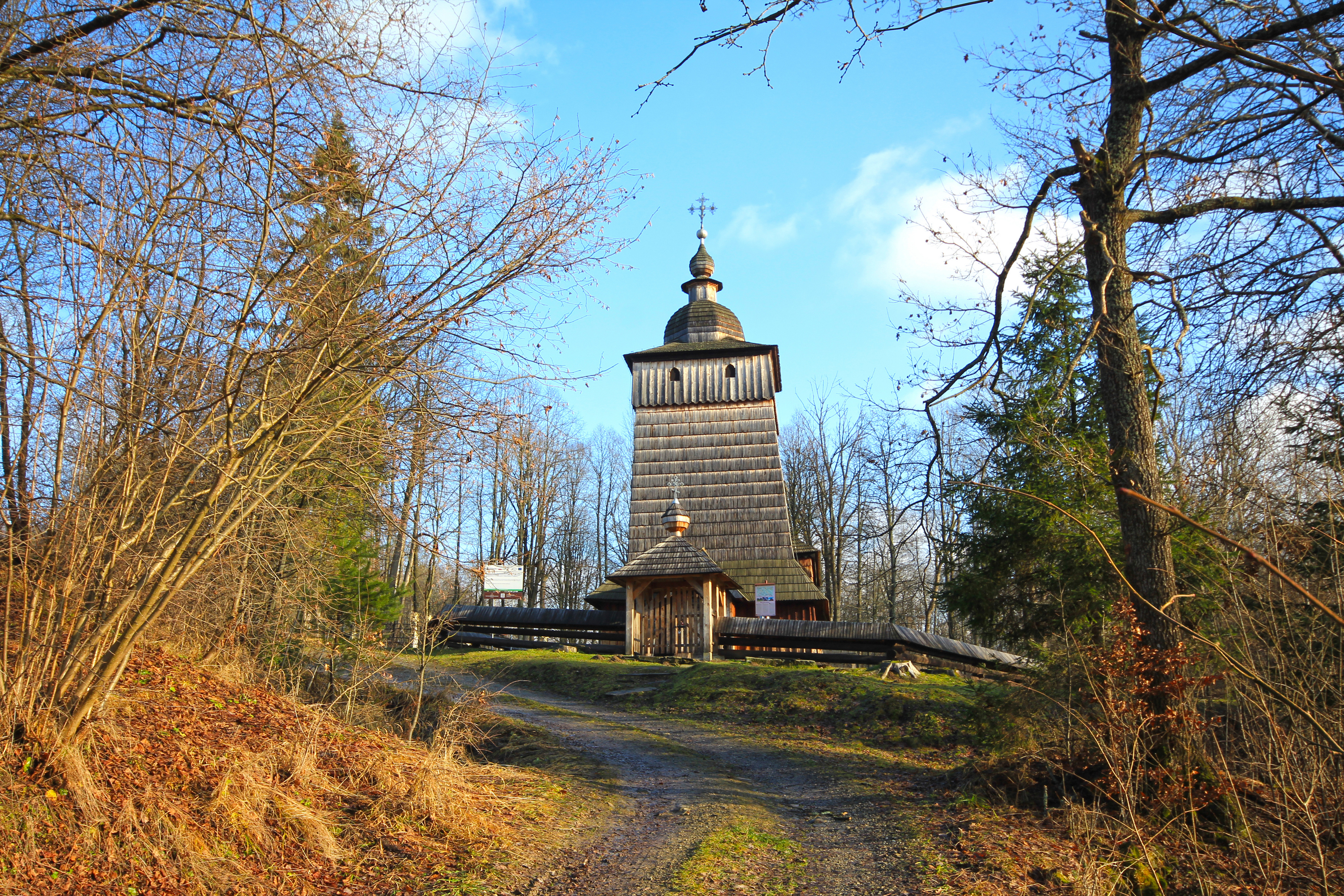 The Orthodox church in Wołowiec