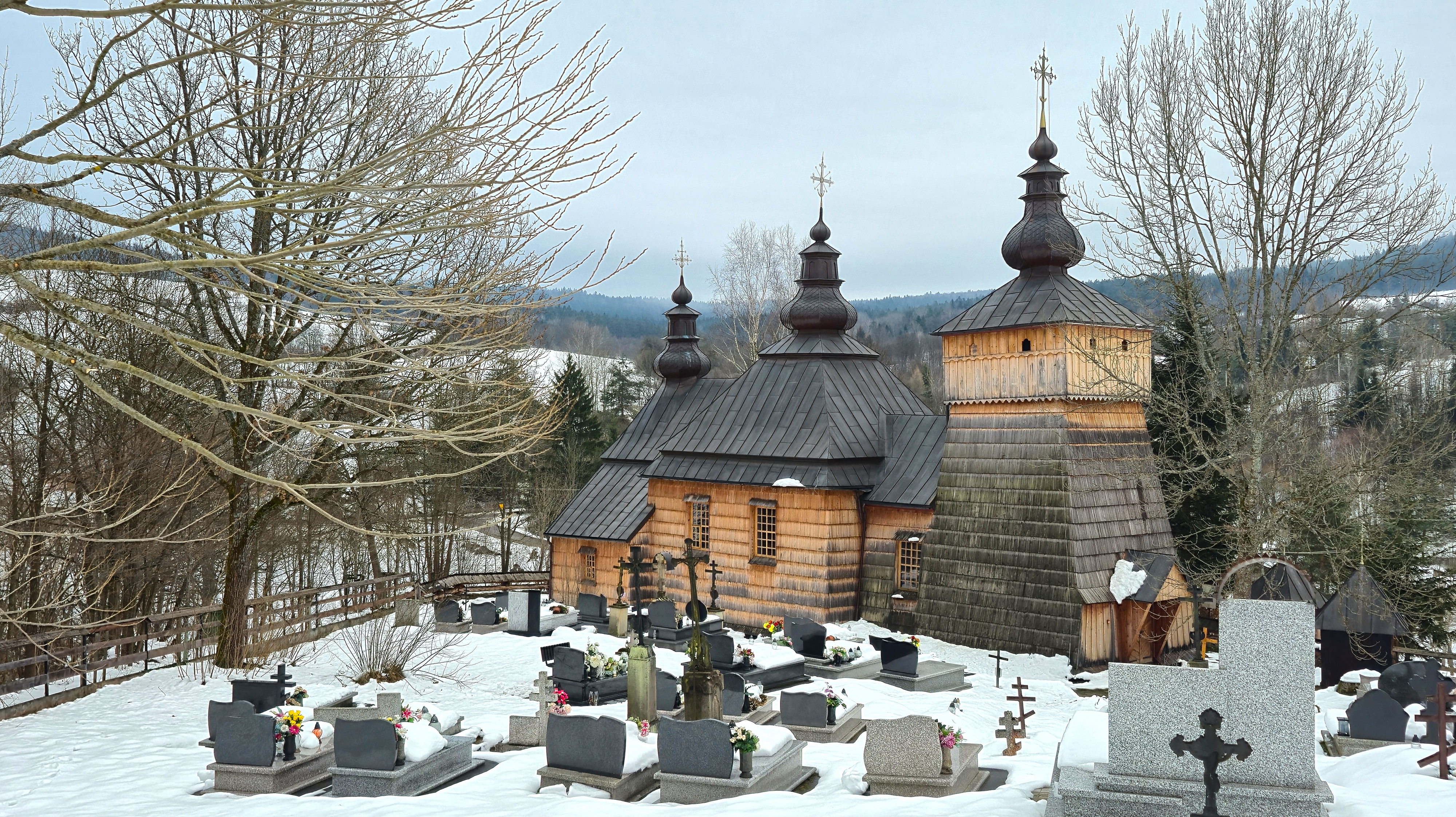 The Orthodox church in Kunkowa