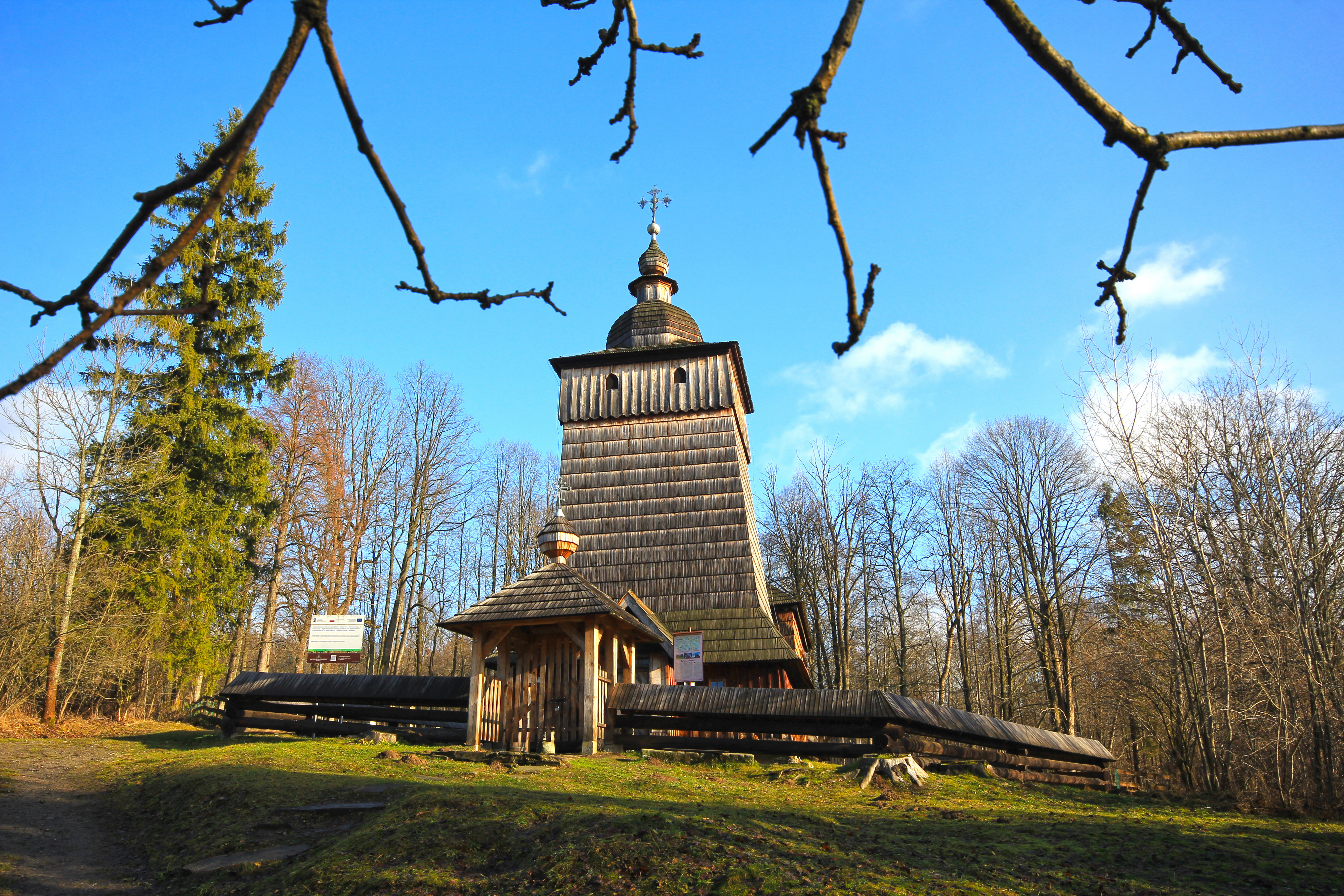 The Orthodox church in Wołowiec