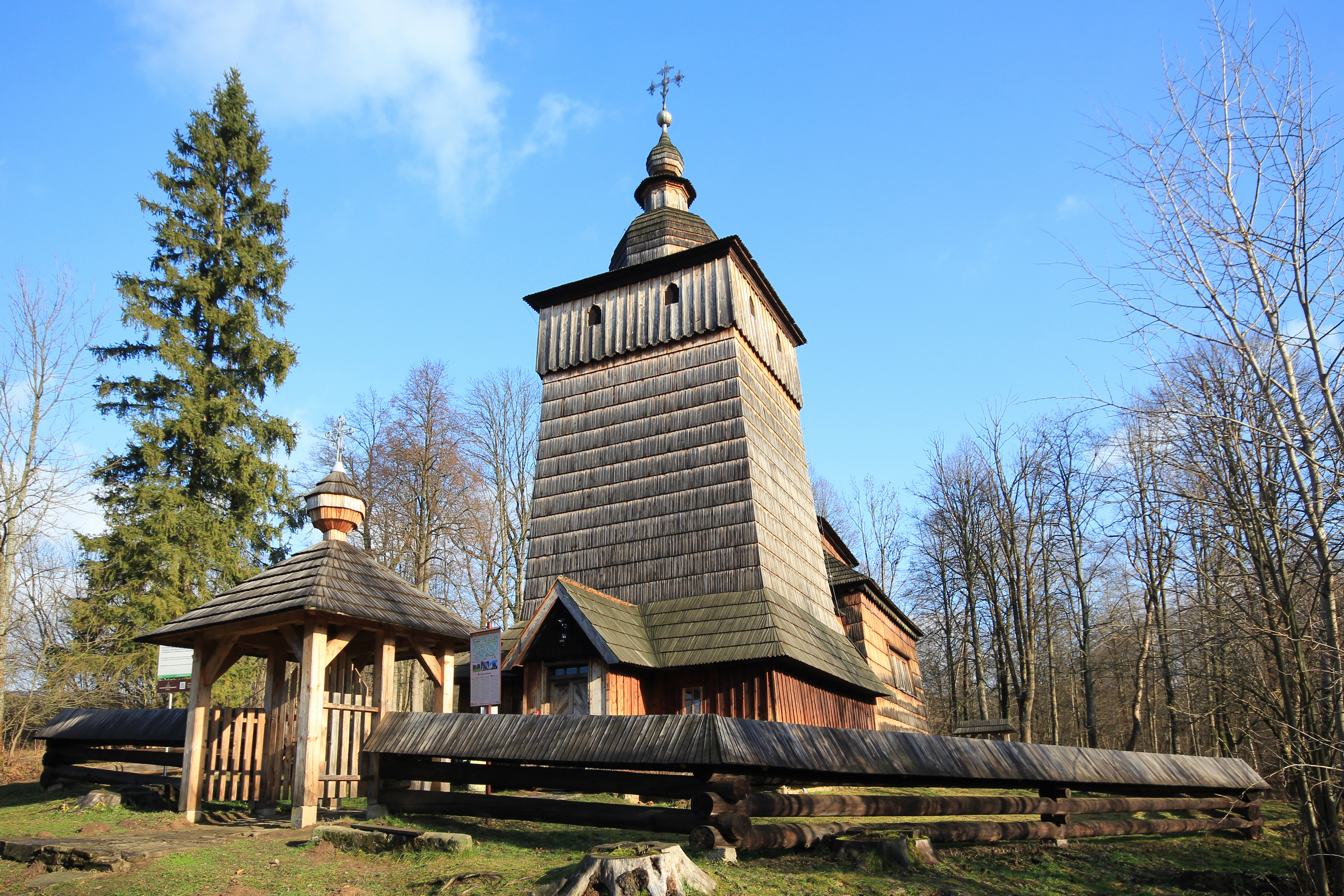 The Orthodox church in Wołowiec