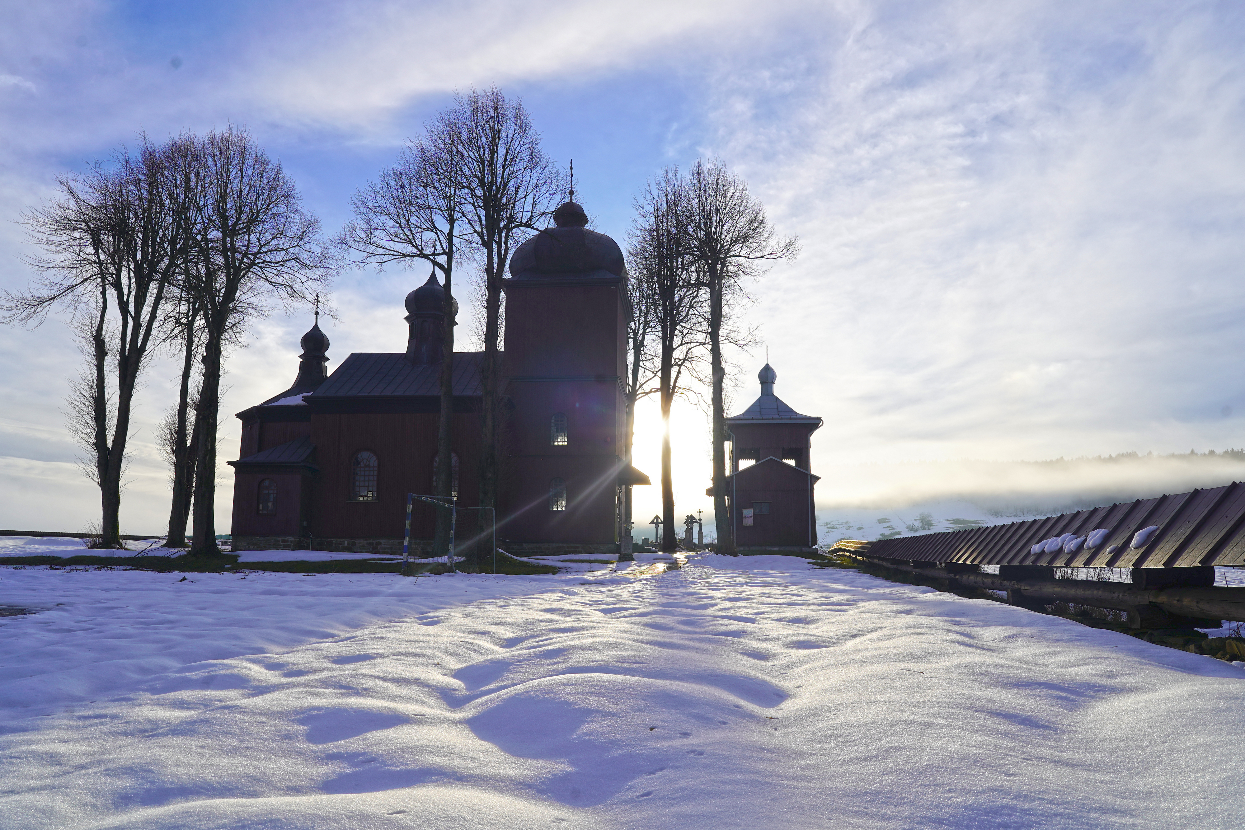 The Orthodox church in Konieczna