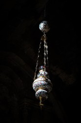 alik 
 Inside the church of the the Tomb of the Mother of God in Jerusalem