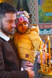 jarek1 
 The Divine Liturgy in the Holy Trinity church in Gorlice