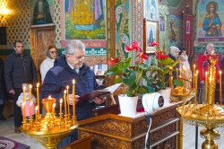 jarek1 
 The Divine Liturgy in the Holy Trinity church in Gorlice