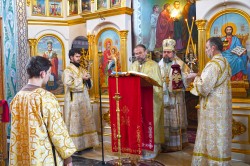 jarek1 
 The Divine Liturgy in the Holy Trinity church in Gorlice