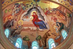 anamariaavram 
 Nativity mosaic painting from Romania's National Cathedral