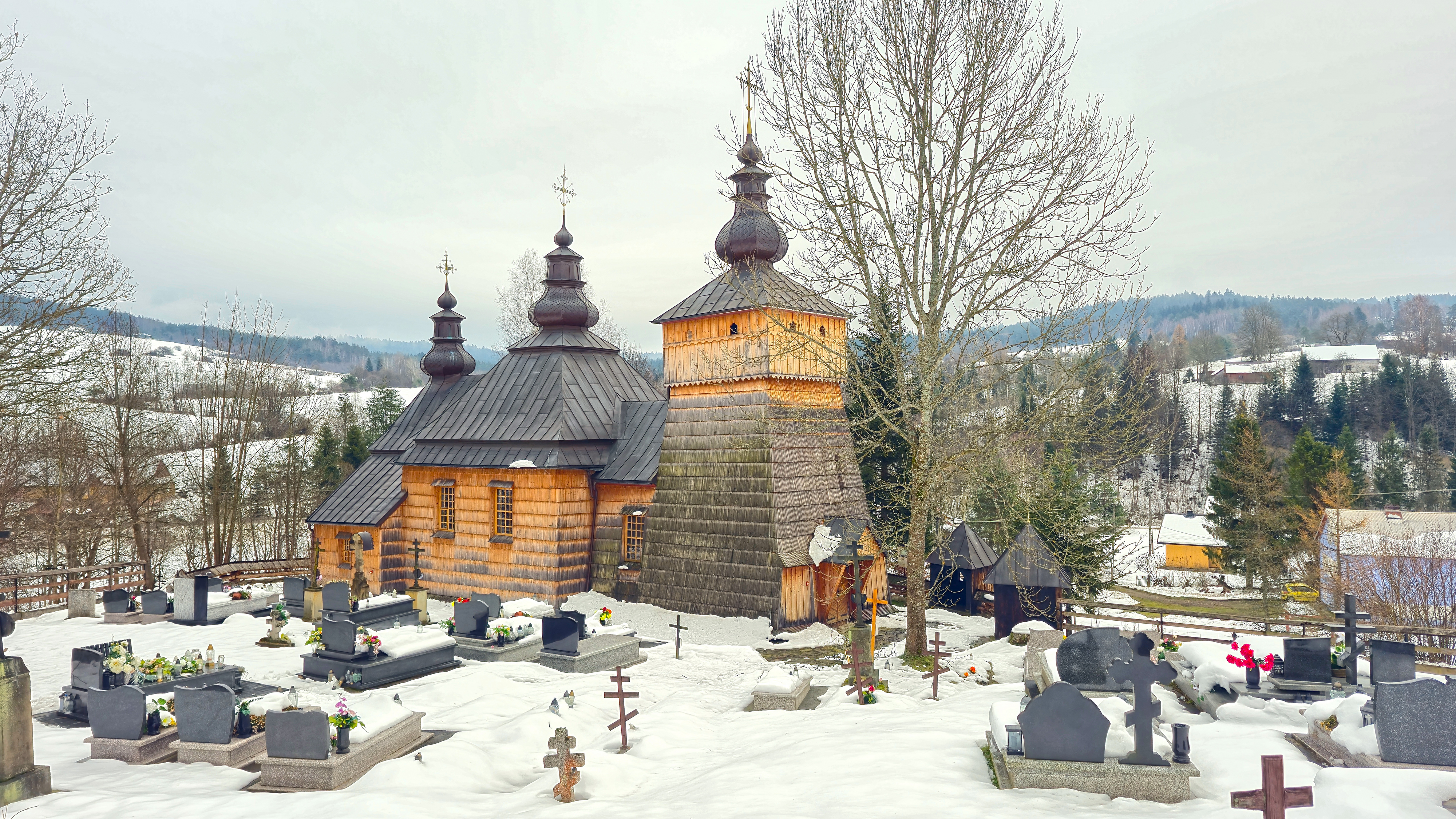 The Orthodox church in Kunkowa