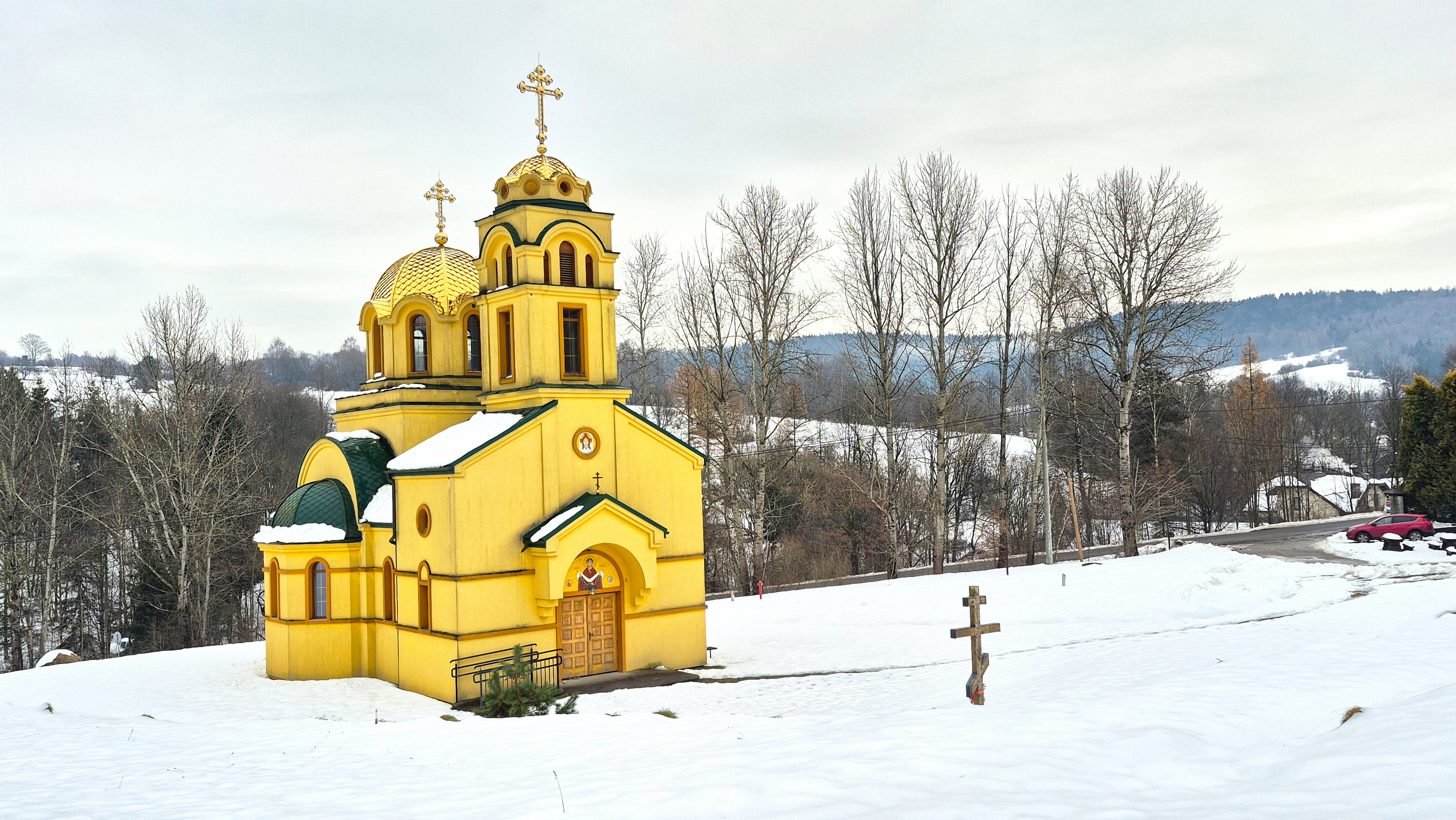 The Orthodox church in Bielanka