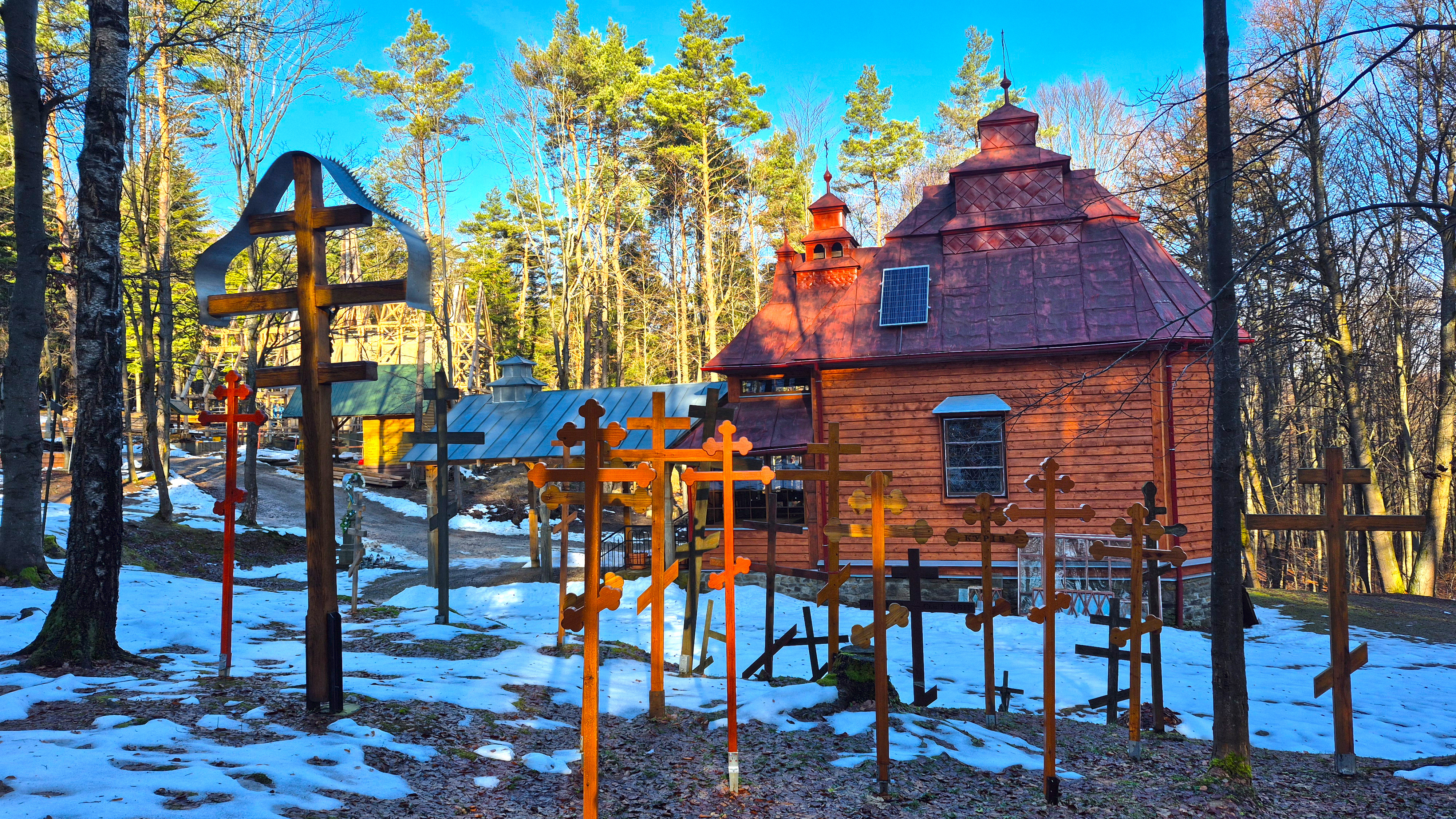The former Orthodox church on Mountain Jawor